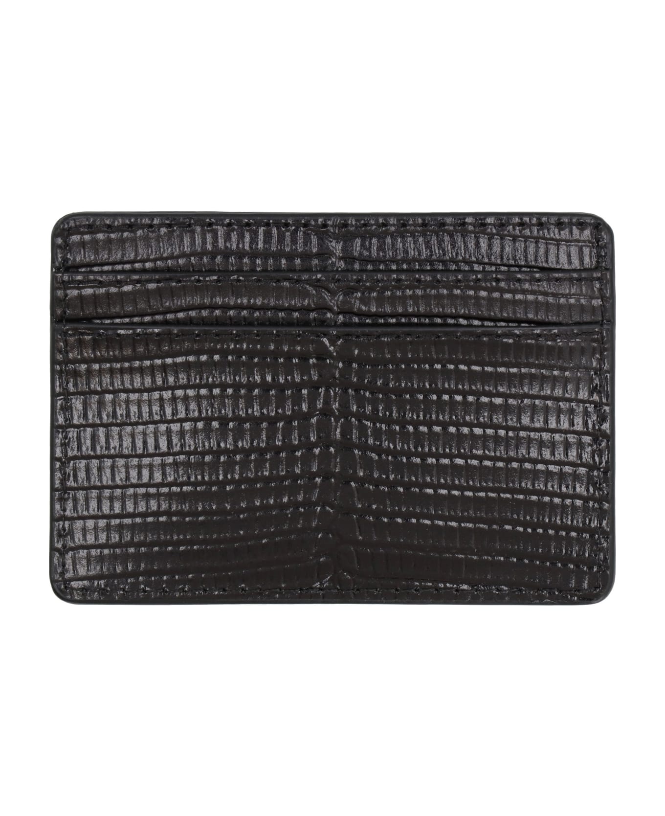MICHAEL Michael Kors Jet Set Leather Card Holder - black
