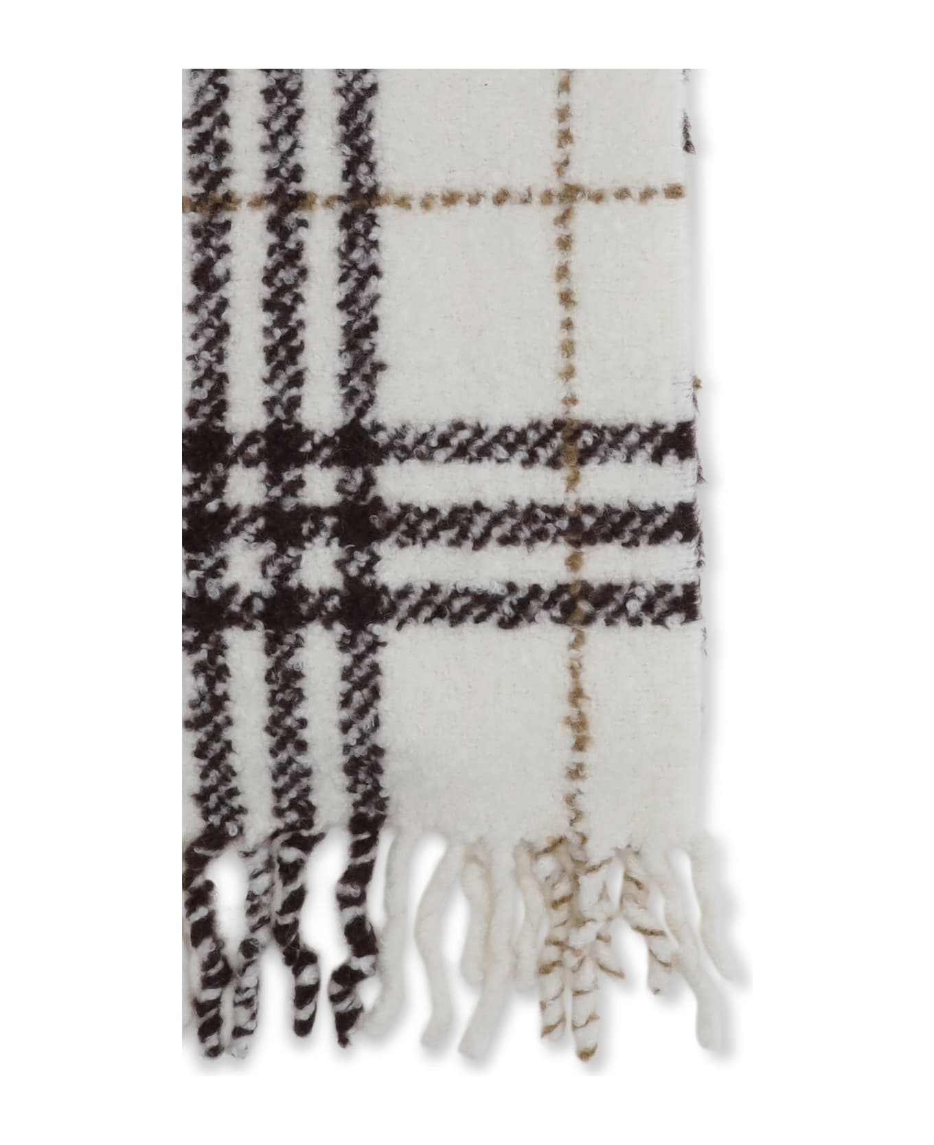Burberry Scarf From A Warm Alpaca-wool Blend Bouclé