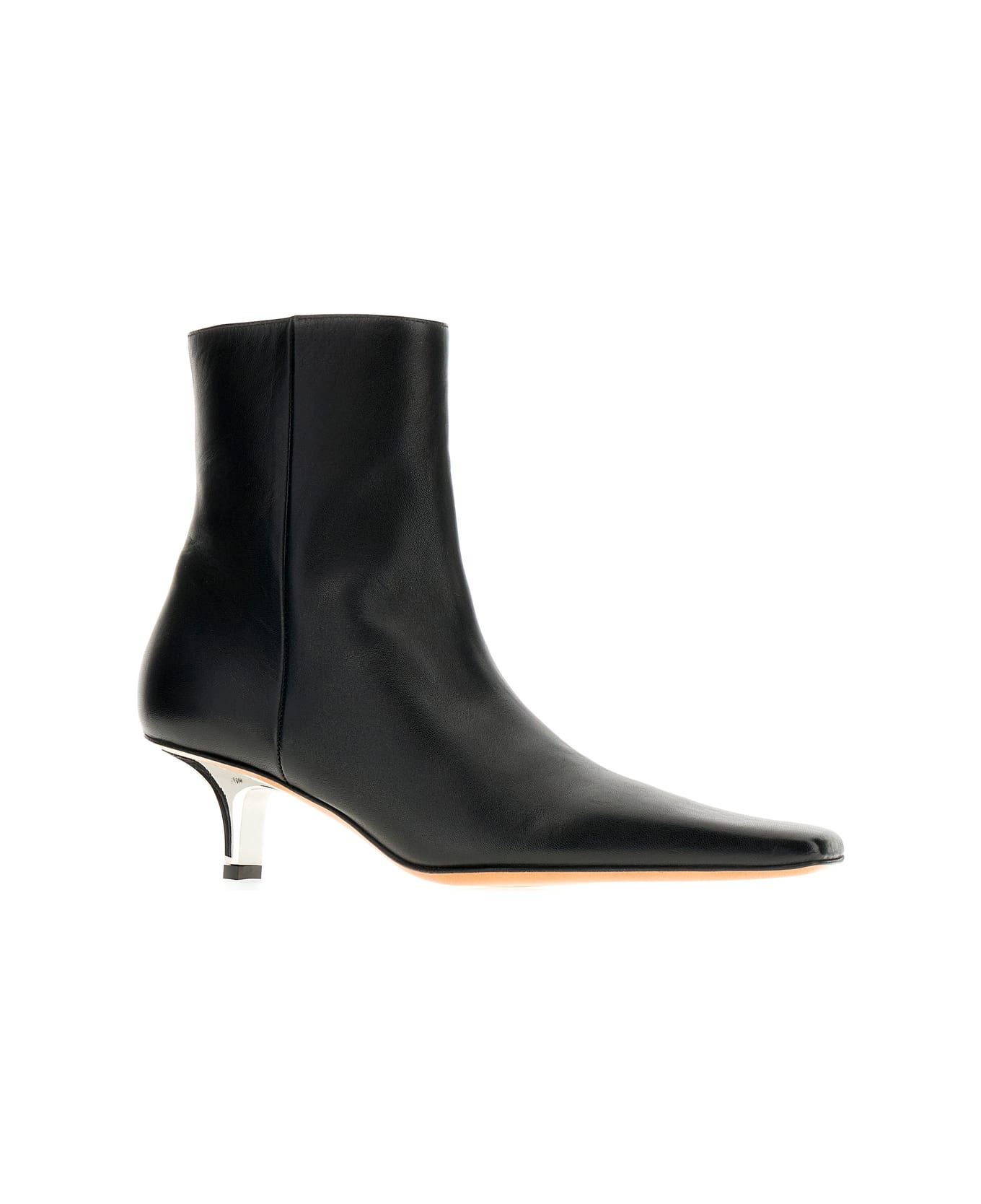 Marni Black Nappa Leather Ankle Boots - 00N99