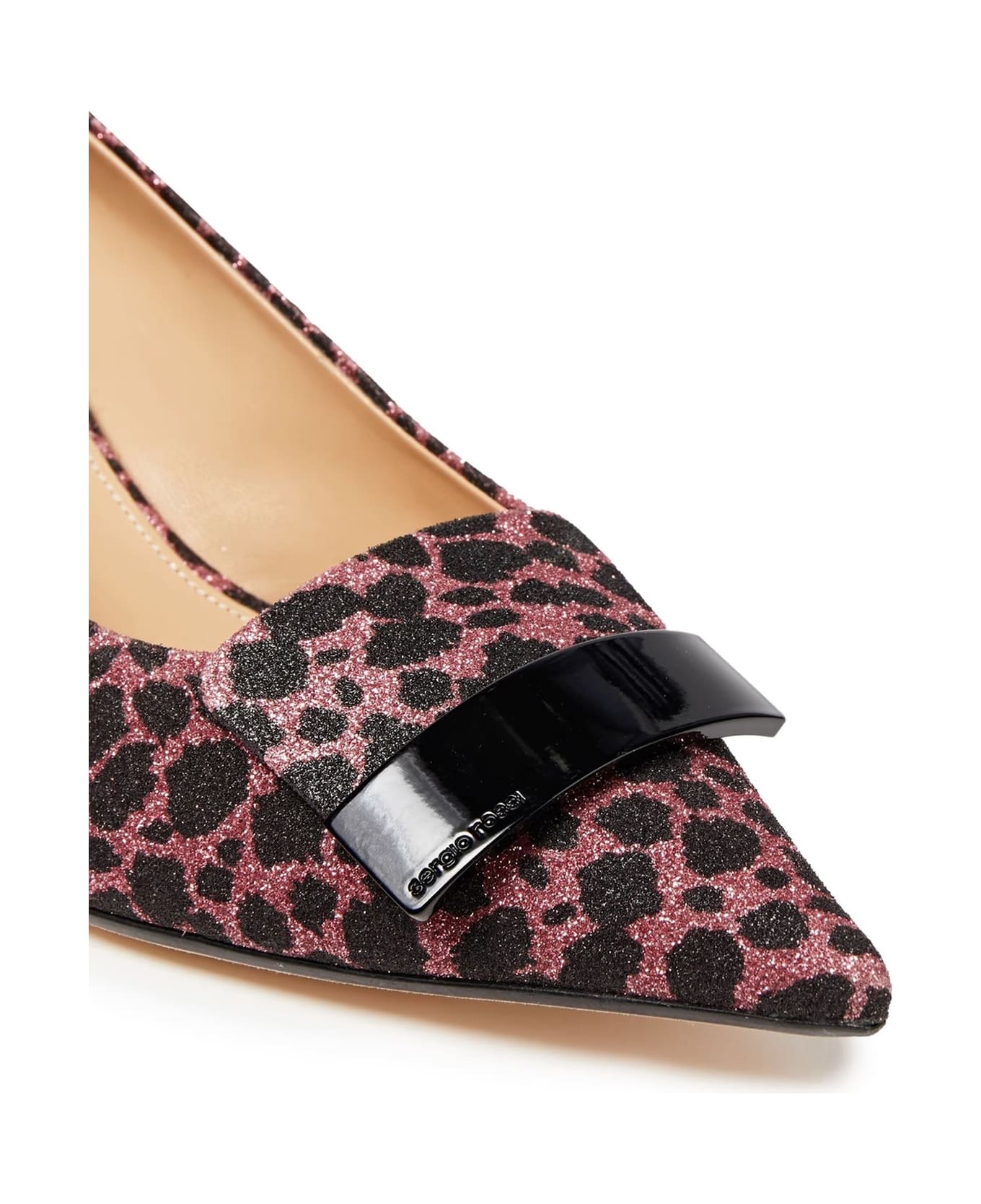 Sergio Rossi Sr1 045 Glitter Pumps - Pink