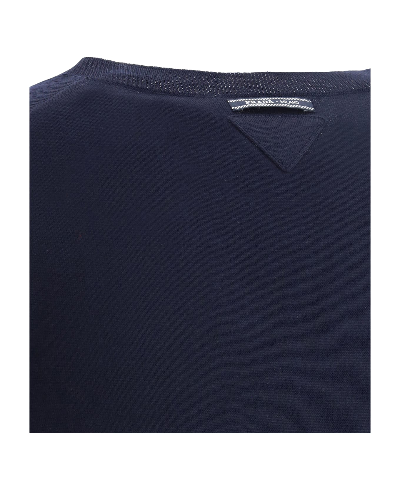 Prada Virgin Wool Sweater - Bleu