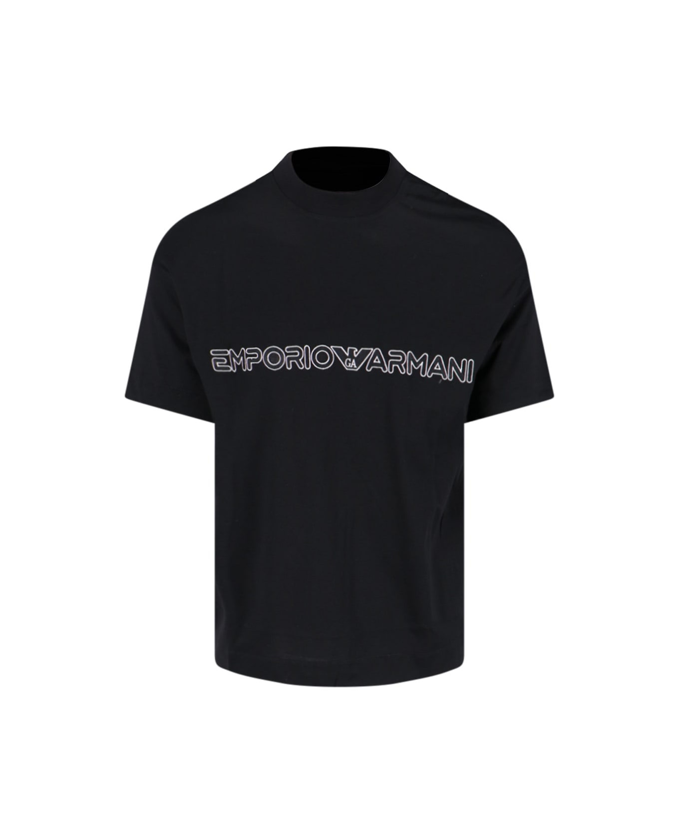 Emporio Armani Logo T-shirt - Black  
