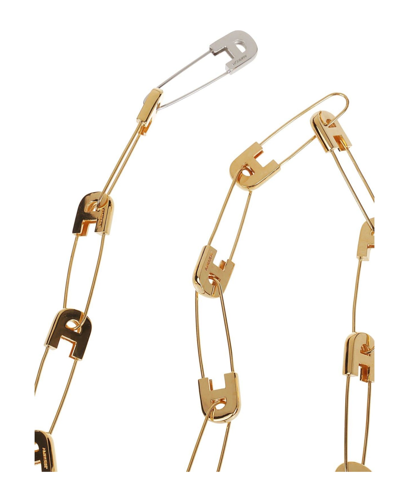 AMBUSH Safety Pin Link Necklace - Oro