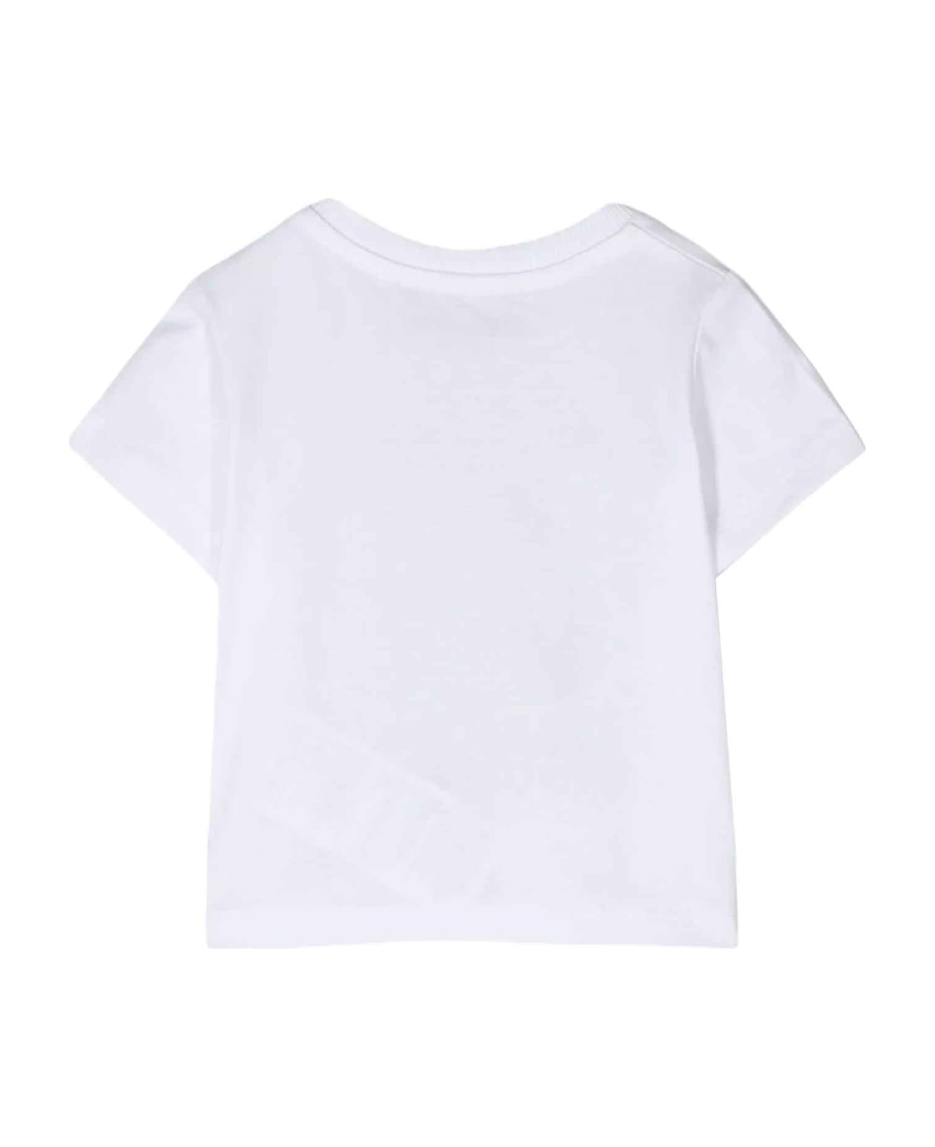 Moschino White T-shirt Baby Unisex - Bianco
