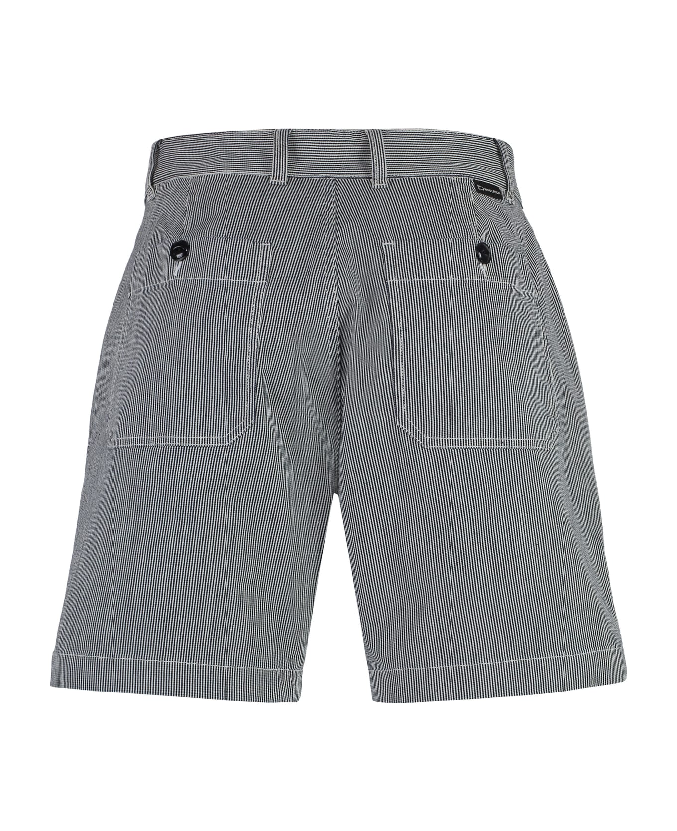 Woolrich Cotton Bermuda Shorts - White