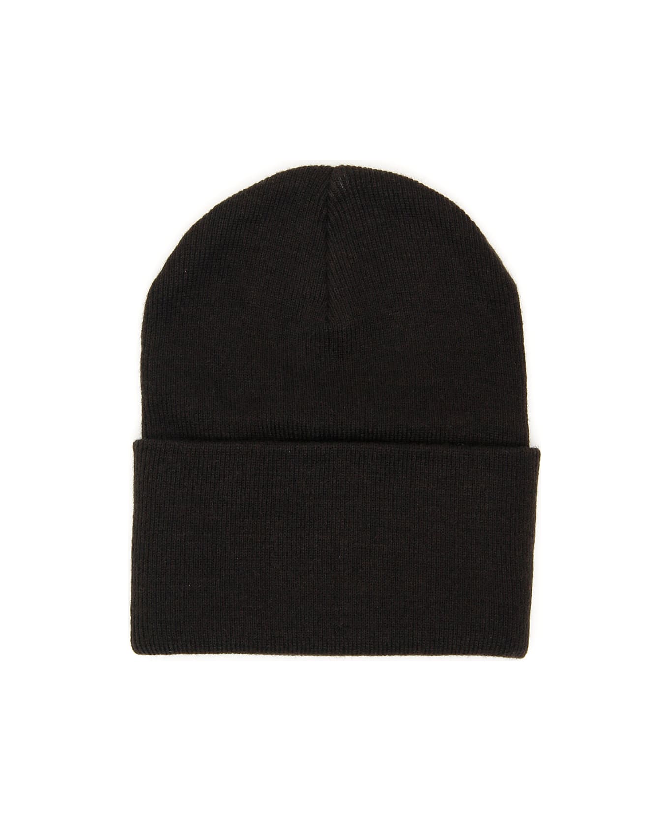 Carhartt Beanie Hat With Logo Patch - Black