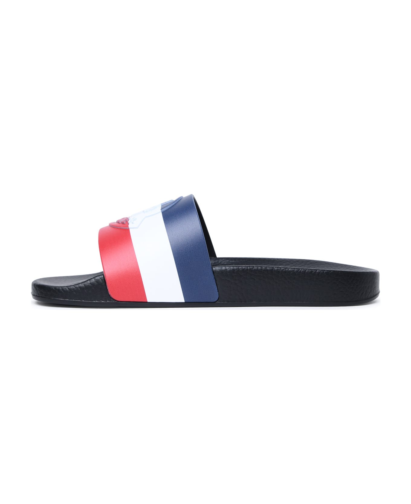 Moncler 'basile' Black Rubber Slippers - black その他各種シューズ
