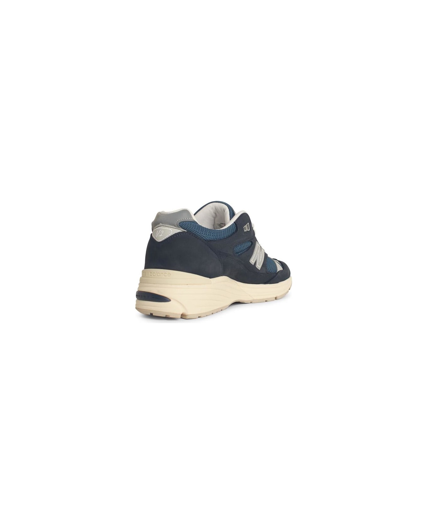 New Balance 
991
 Navy Suede Blend Sneakers - Navy