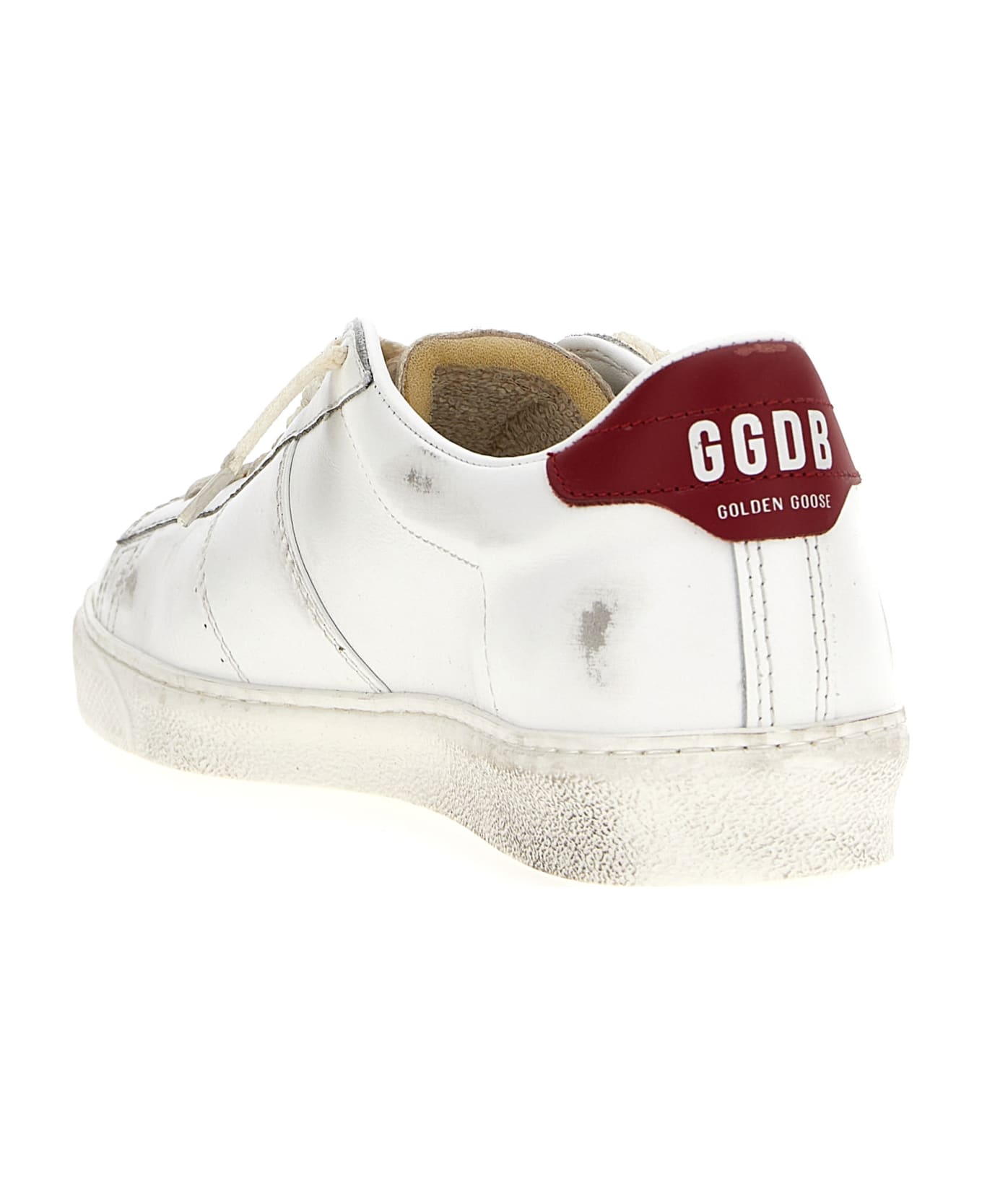 Golden Goose 'matchstar' Sneakers - Red