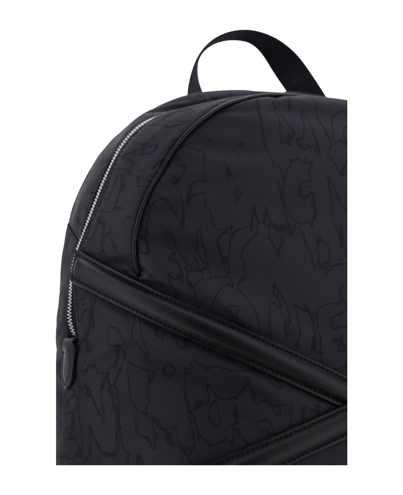 Alexander McQueen Harness Backpack - Black バックパック