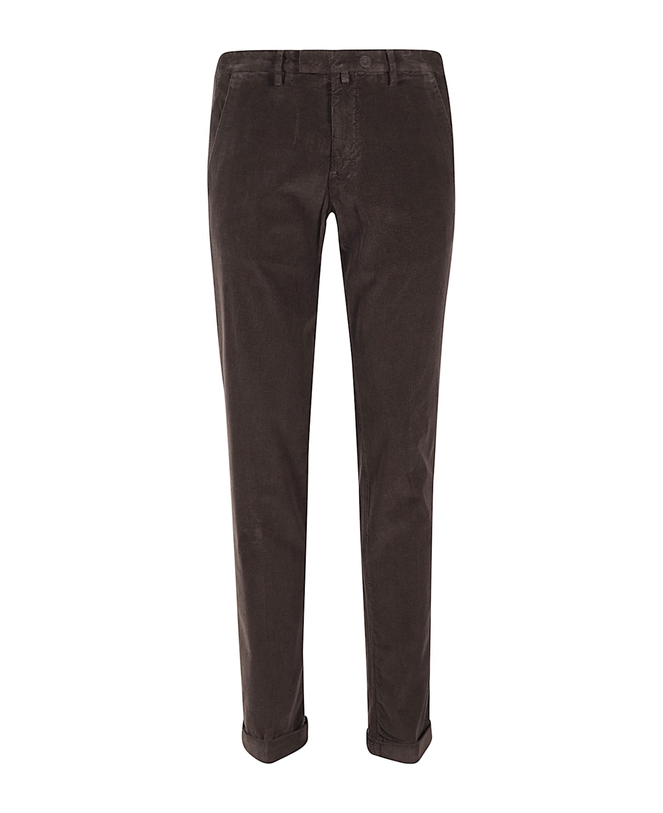 Briglia 1949 Pant Ventre Piatto Velluto - Moro