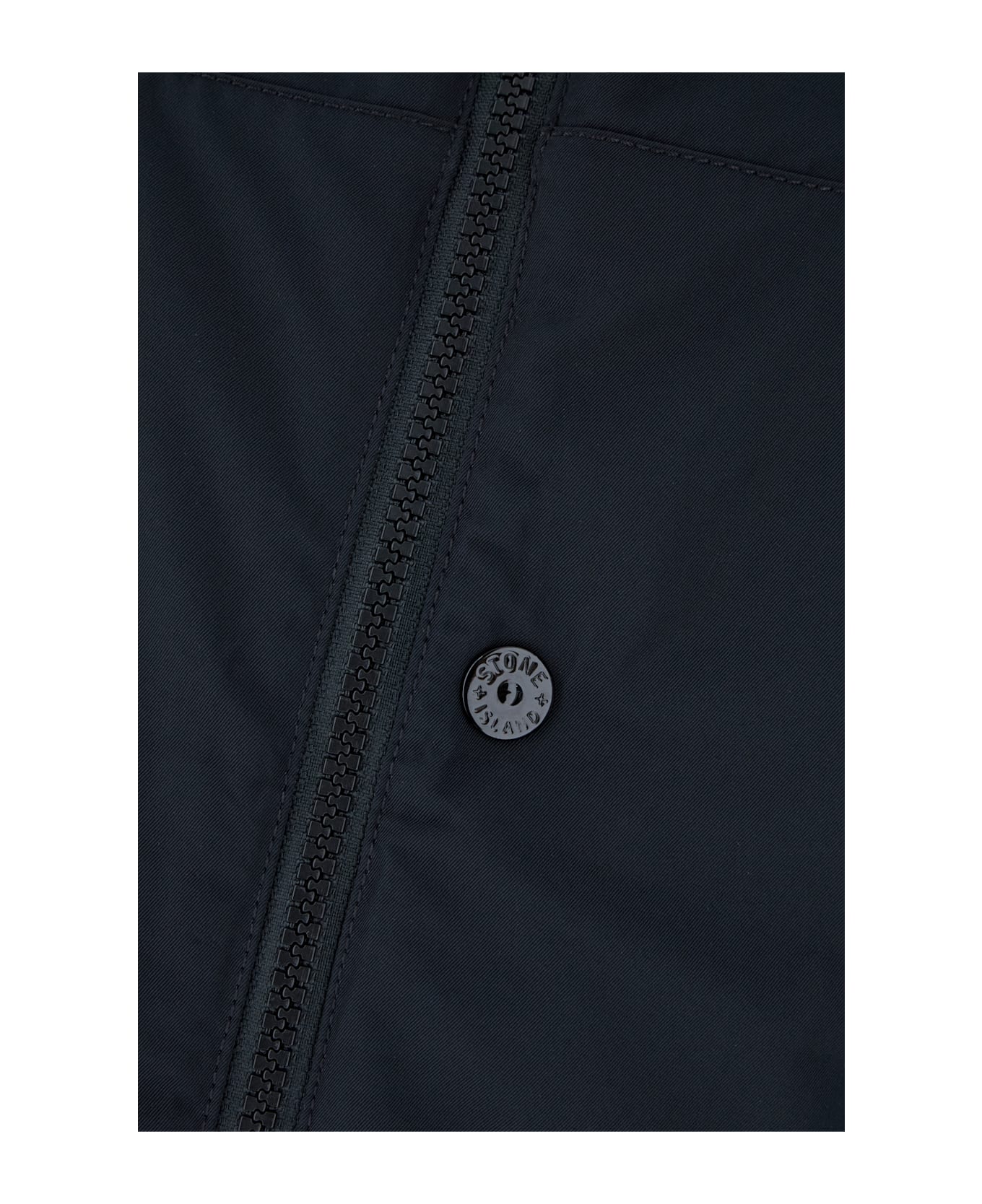 Stone Island Midnight Blue Polyester Padded Jacket - BLUE