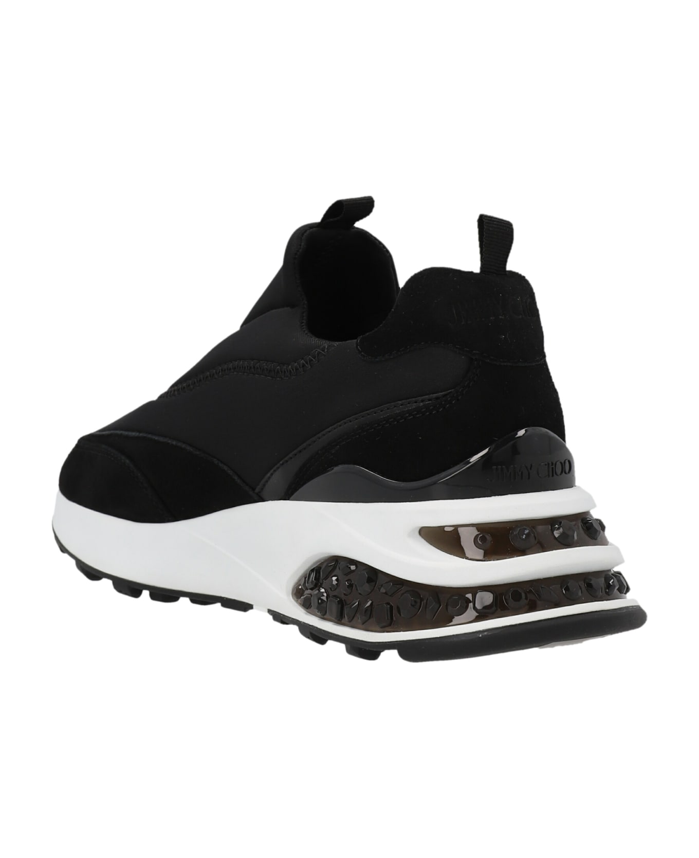 Jimmy Choo 'memphis' Sneakers - White/Black