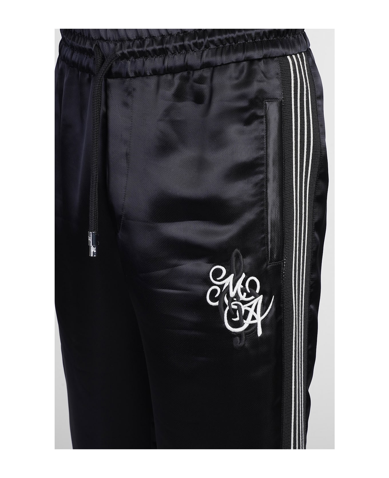 Pants In Black Viscose