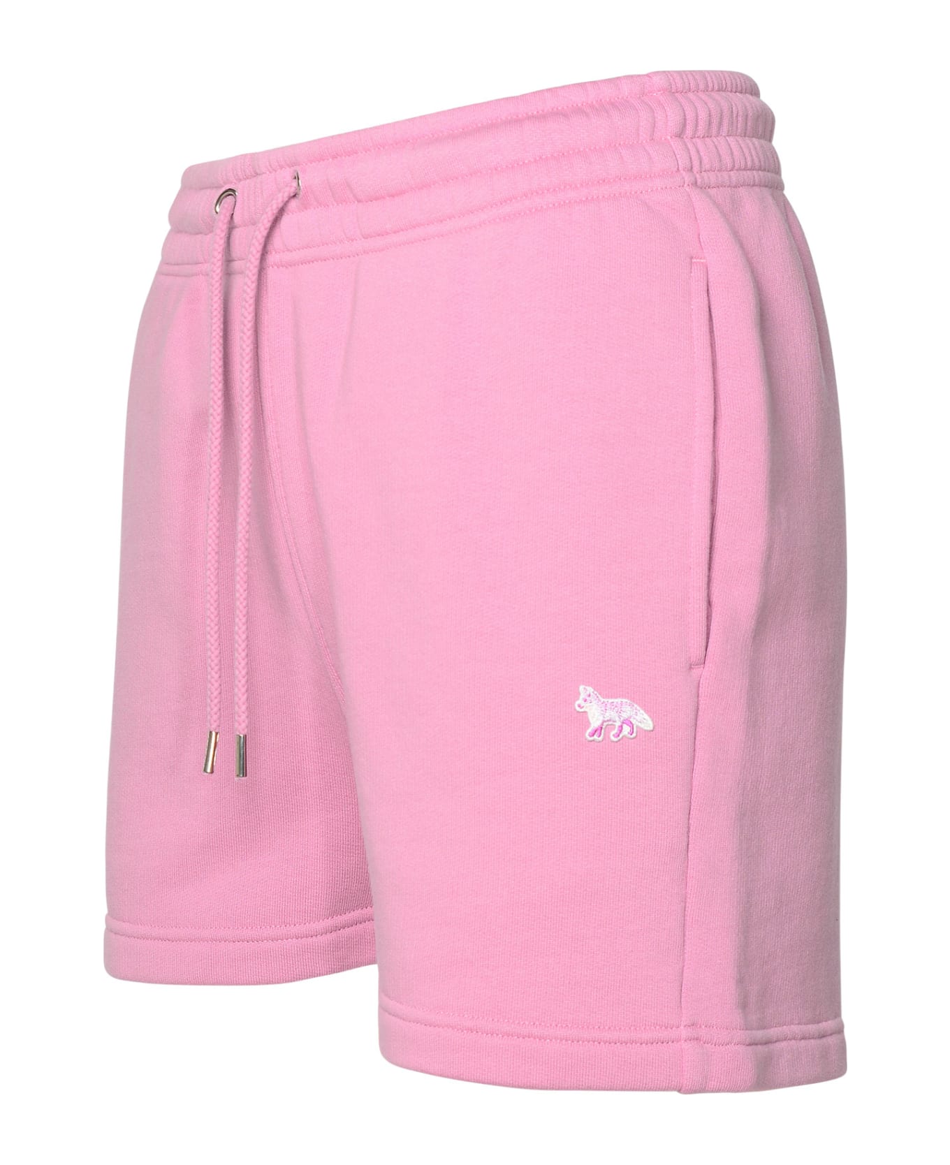 Maison Kitsuné Pink Cotton Shorts - Pink
