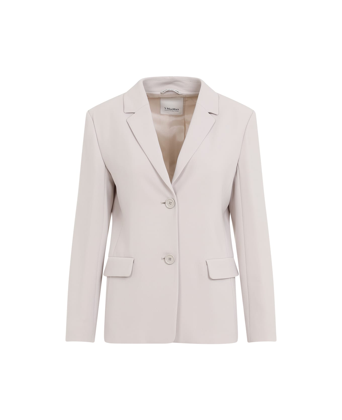 'S Max Mara Undici Cady Blazer - Perfect Ecru