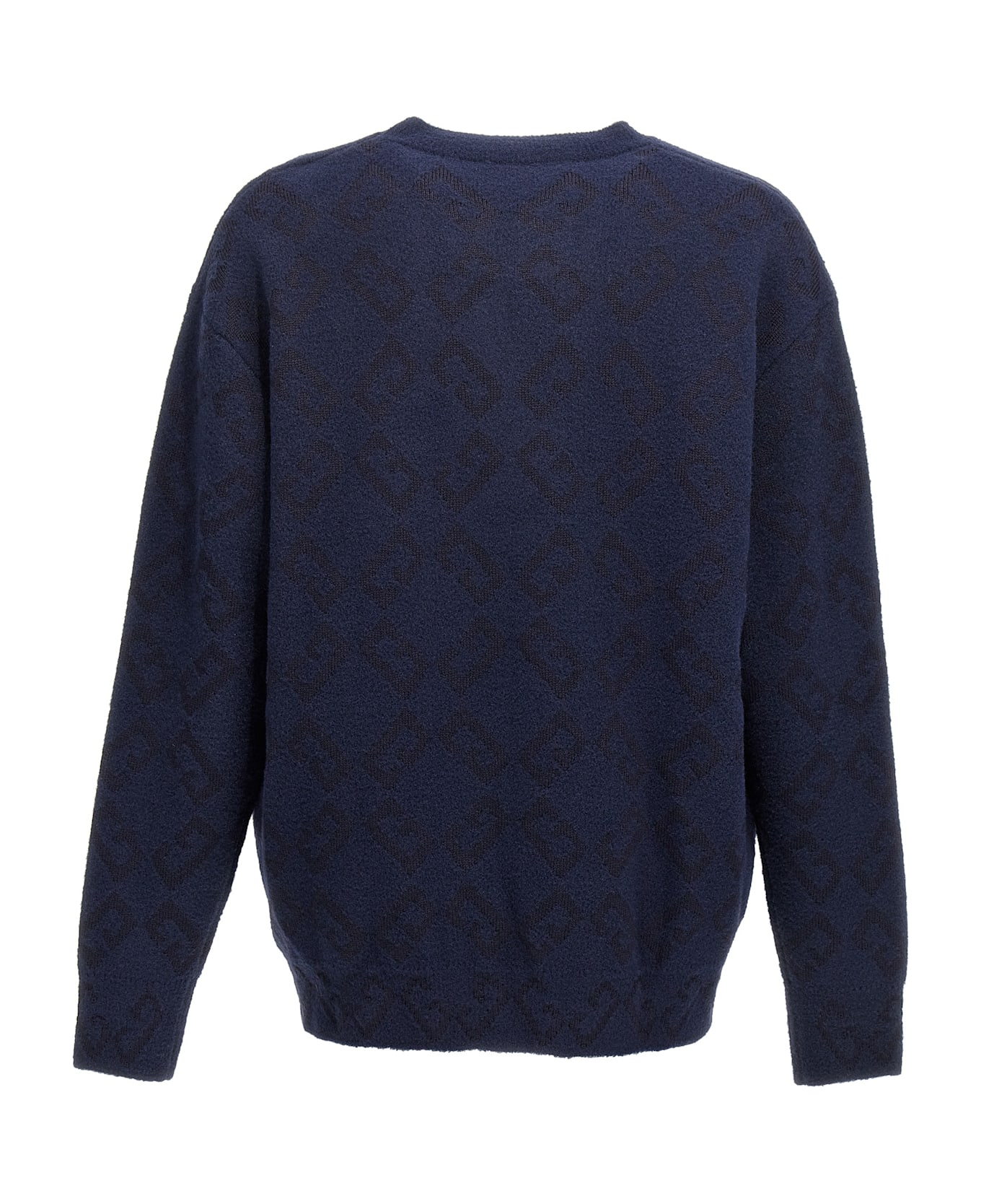 Givenchy Logo Embroidery Sweater - Blue