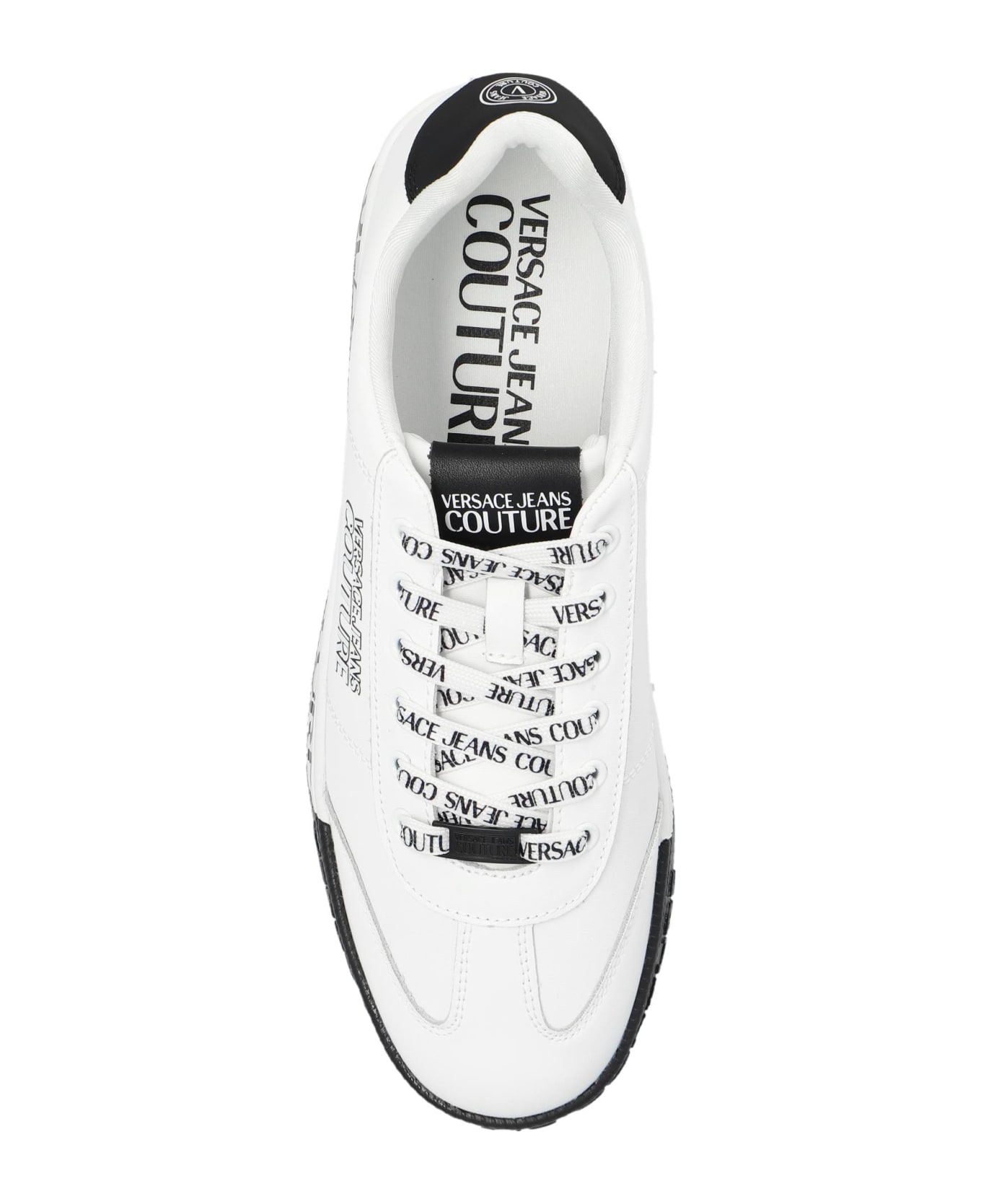 Versace Jeans Couture Sneakers With Logo - White