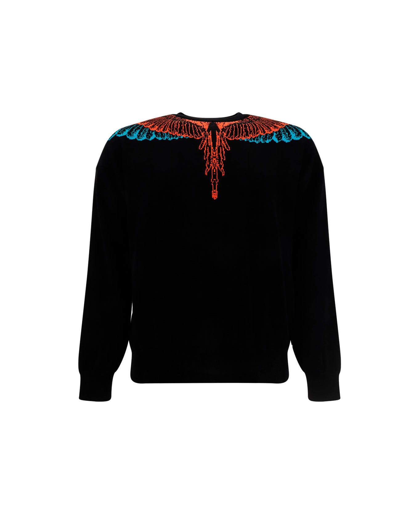 Marcelo Burlon Boxy Sweater - BLACK