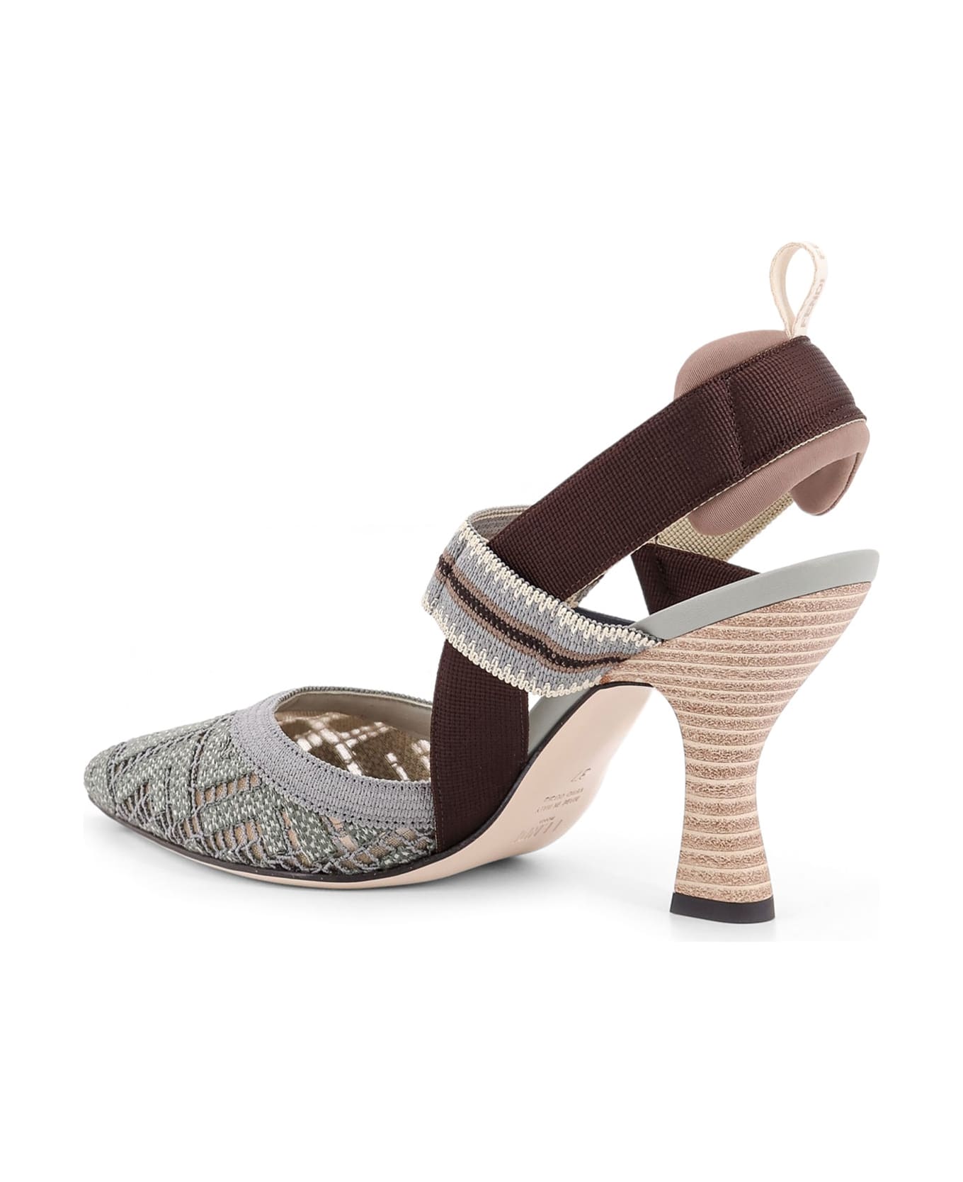 Fendi Colibri Slingback - Blue