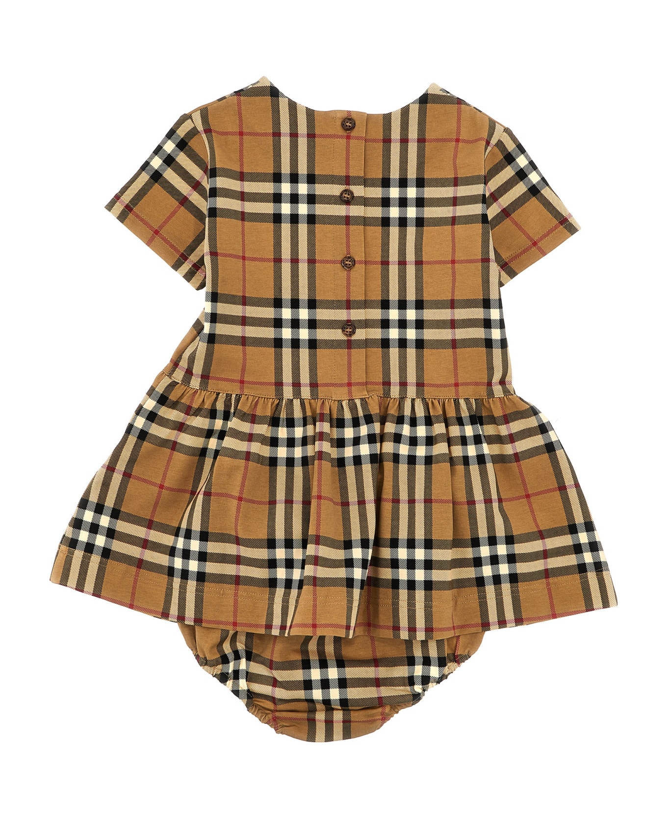 Burberry 'lena' Dress + Briefs - Beige