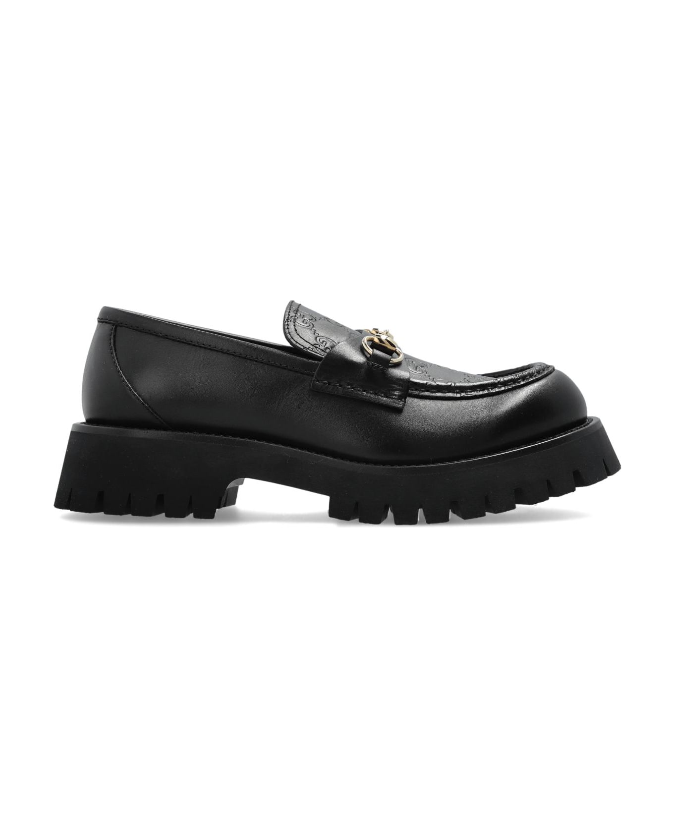 Gucci Leather Shoes Type Loafers - Nero