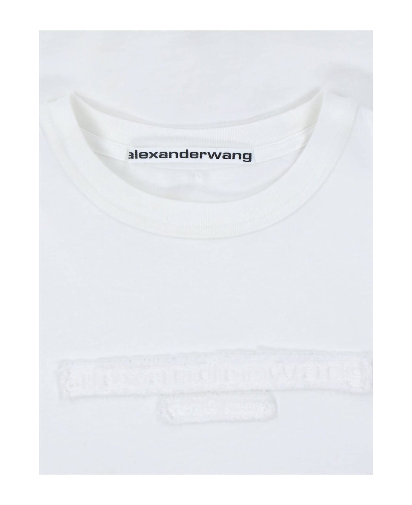Alexander Wang Logo T-shirt - white