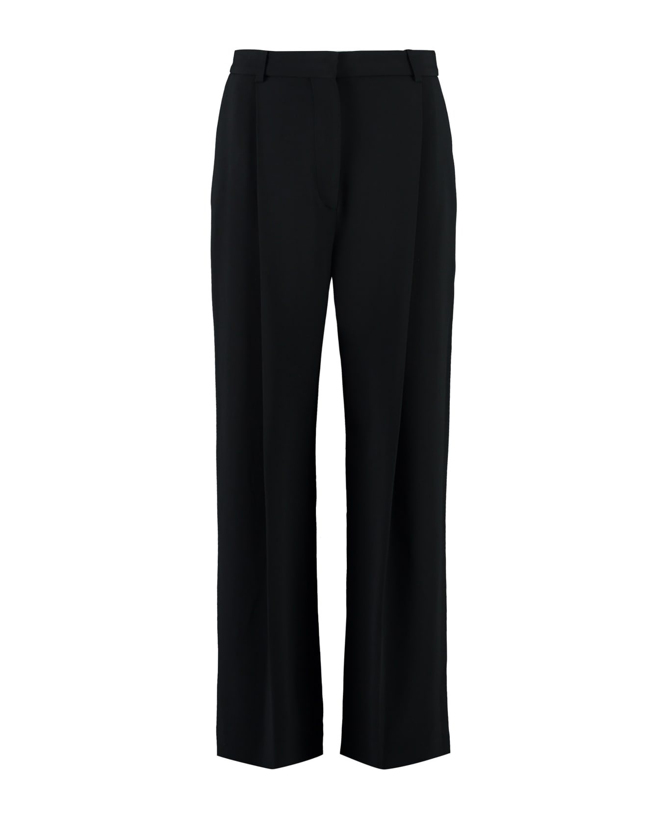 Victoria Beckham Jersey Trousers - black