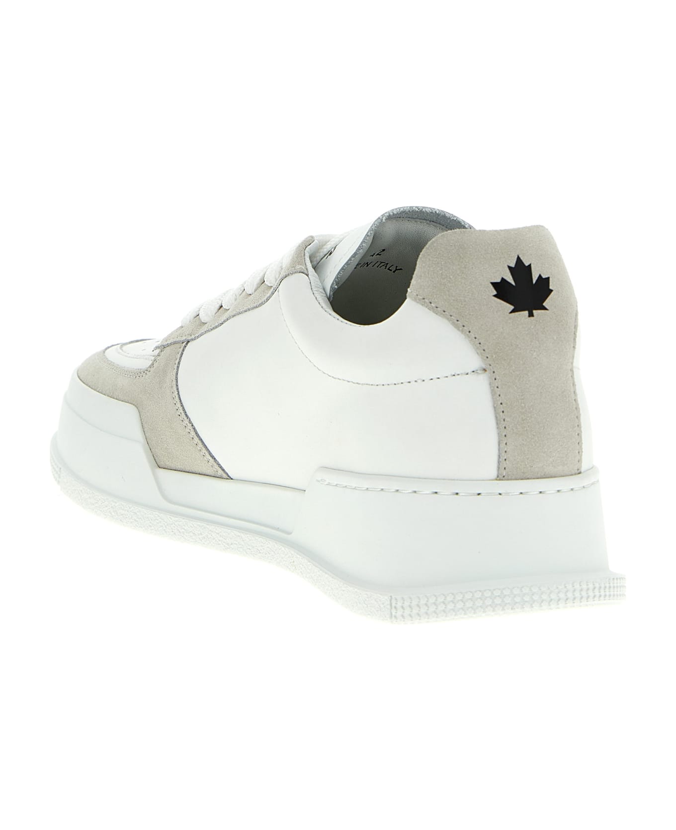 Dsquared2 Canadian Leather Sneakers - White