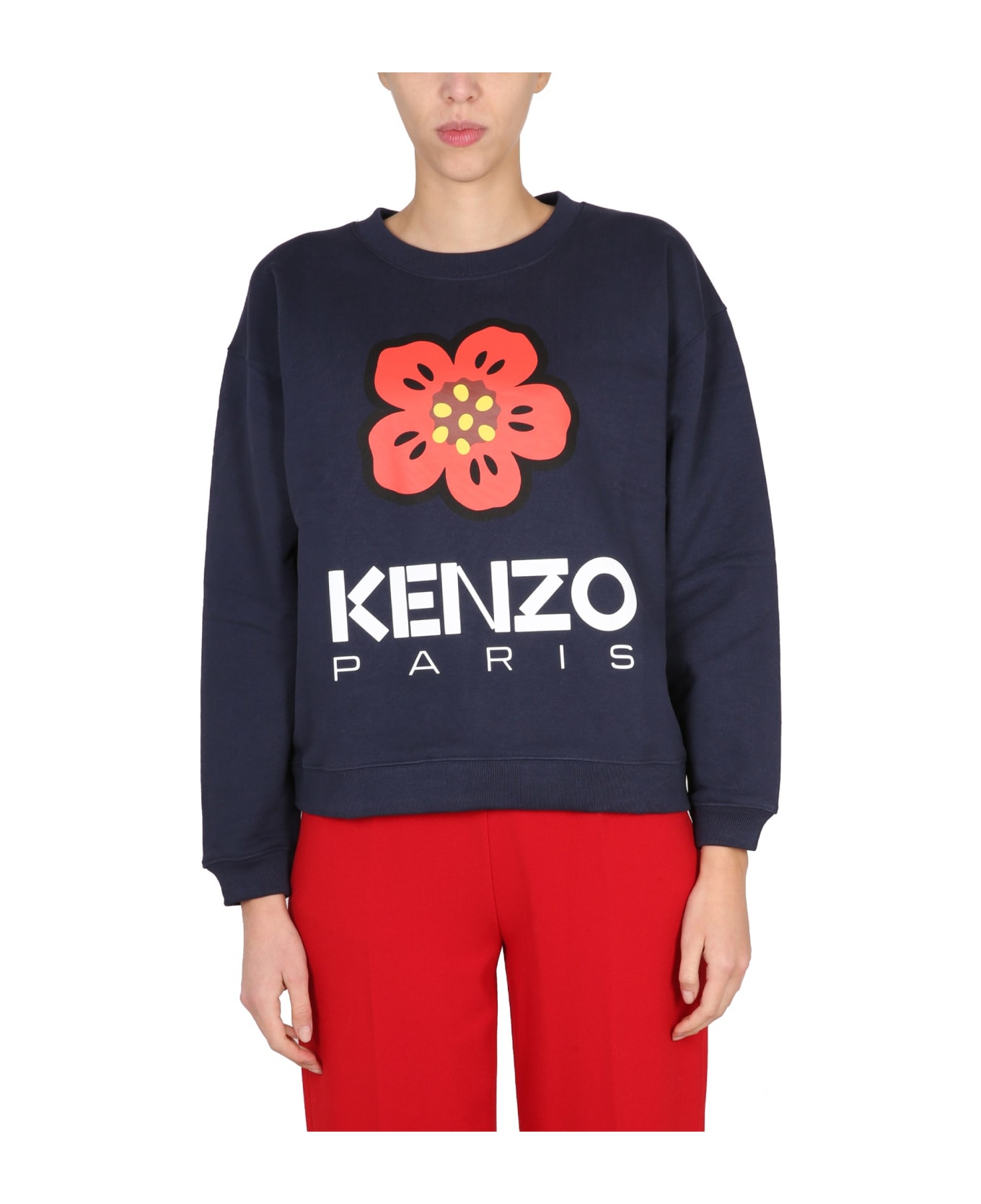 Kenzo 'kenzo Paris' Sweatshirt - Bleu Nuit
