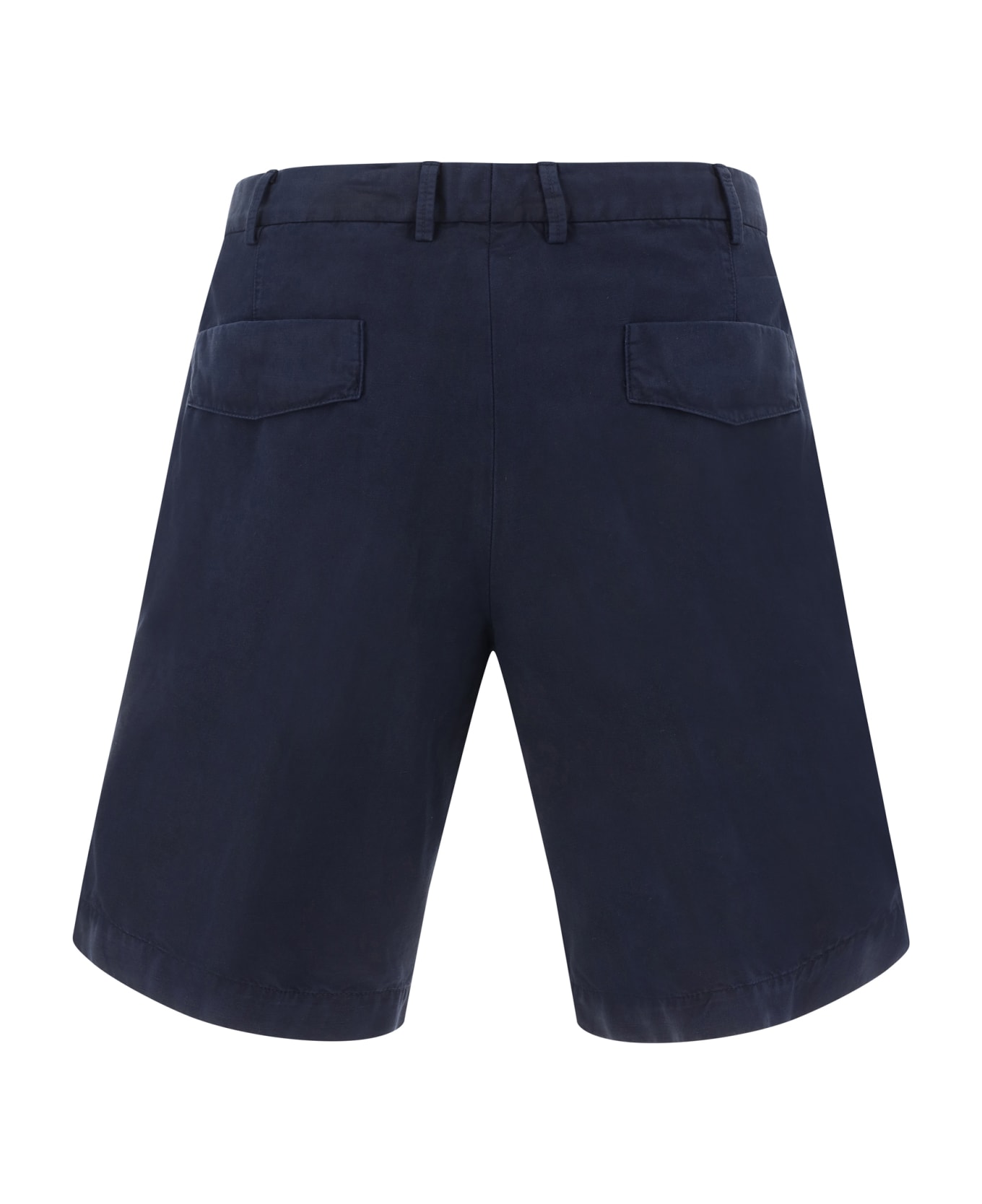 Zegna Shorts - Blue Navy Unito