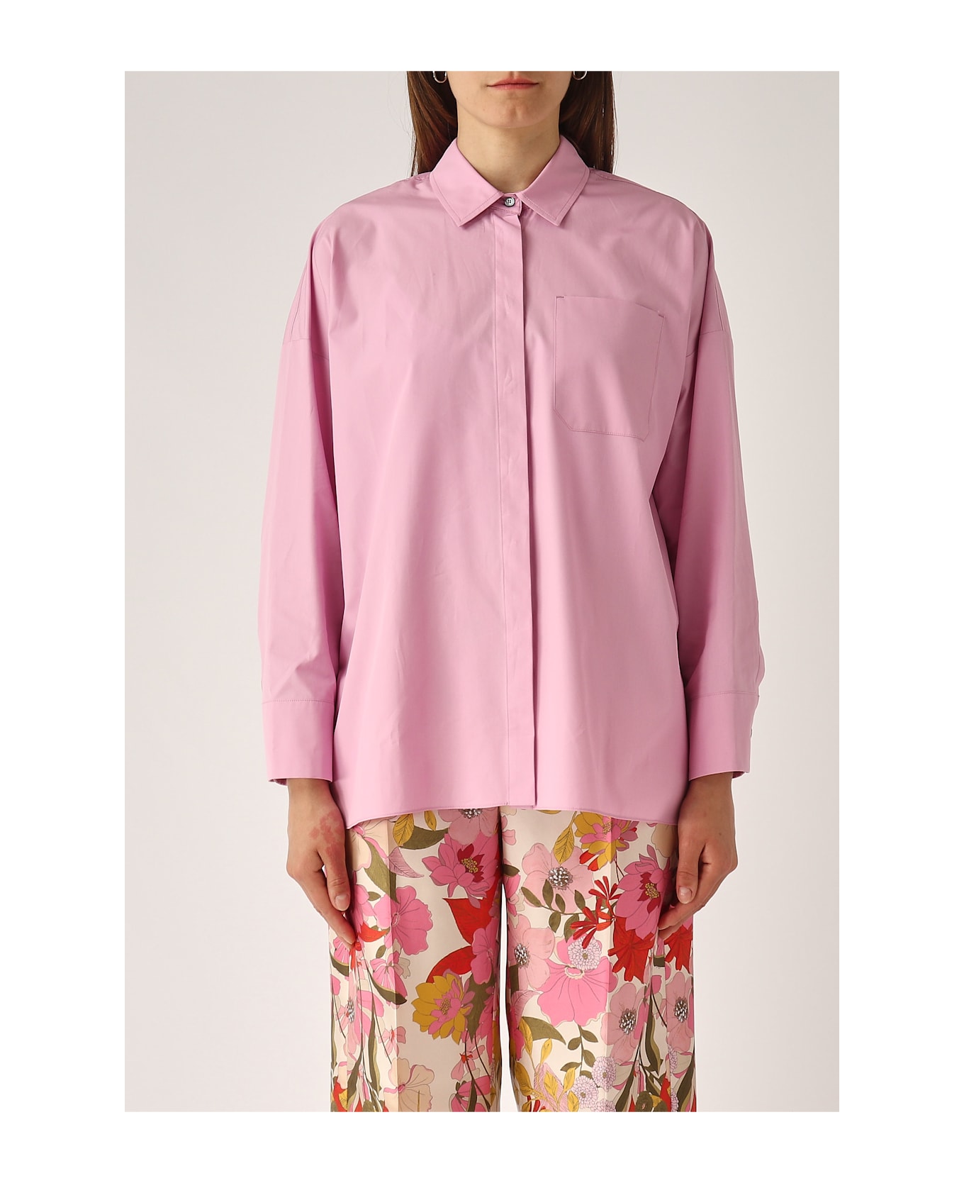 
S Max Mara Gerona Blouse - ROSA