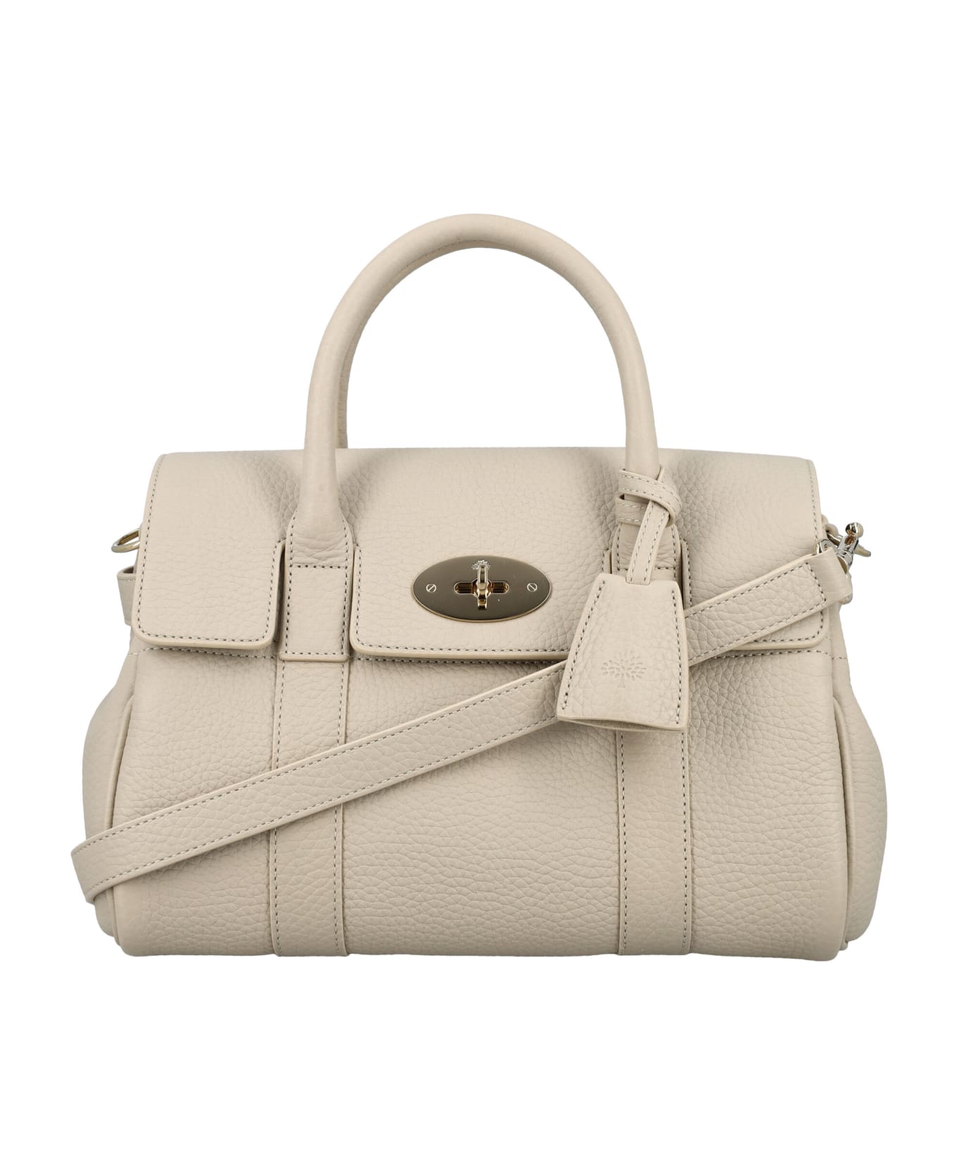 Mulberry Small Bayswater Satchel Hg - CHALK トートバッグ