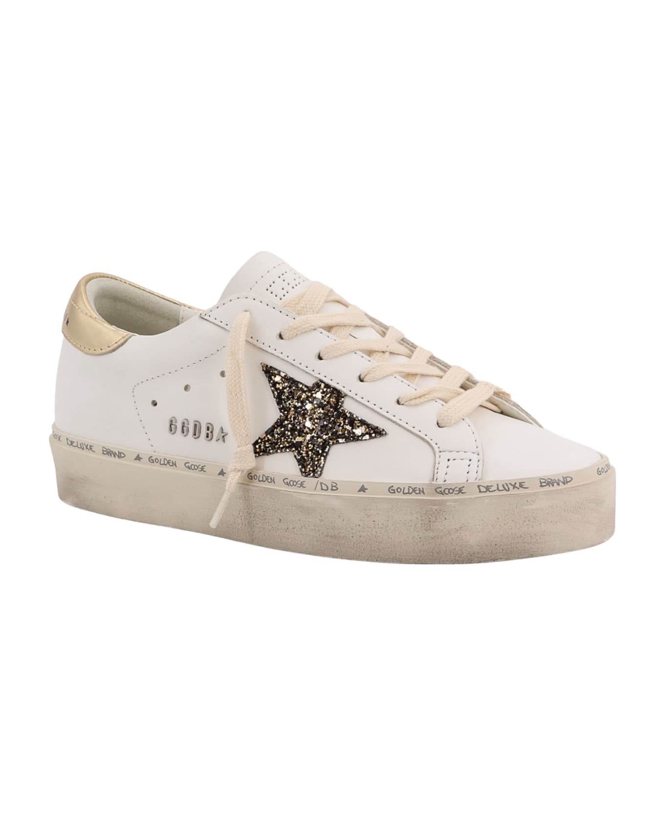 Golden Goose Hi Star Sneakers - White