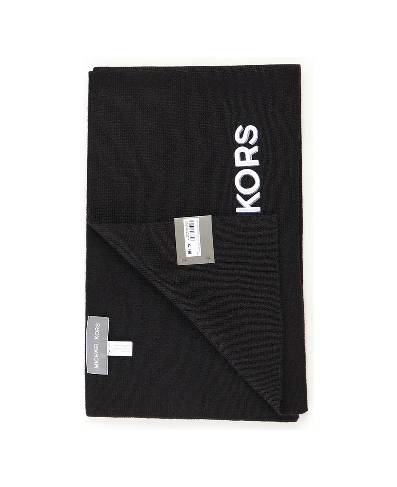 MICHAEL Michael Kors Scarf With Lettering Logo - Black