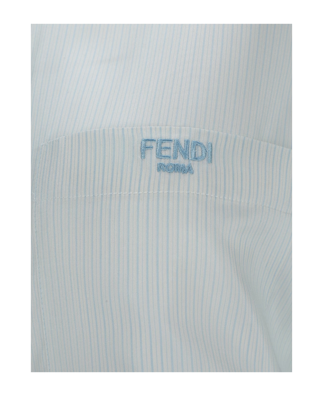 Fendi Silk Shirt - Prisca/azzurro