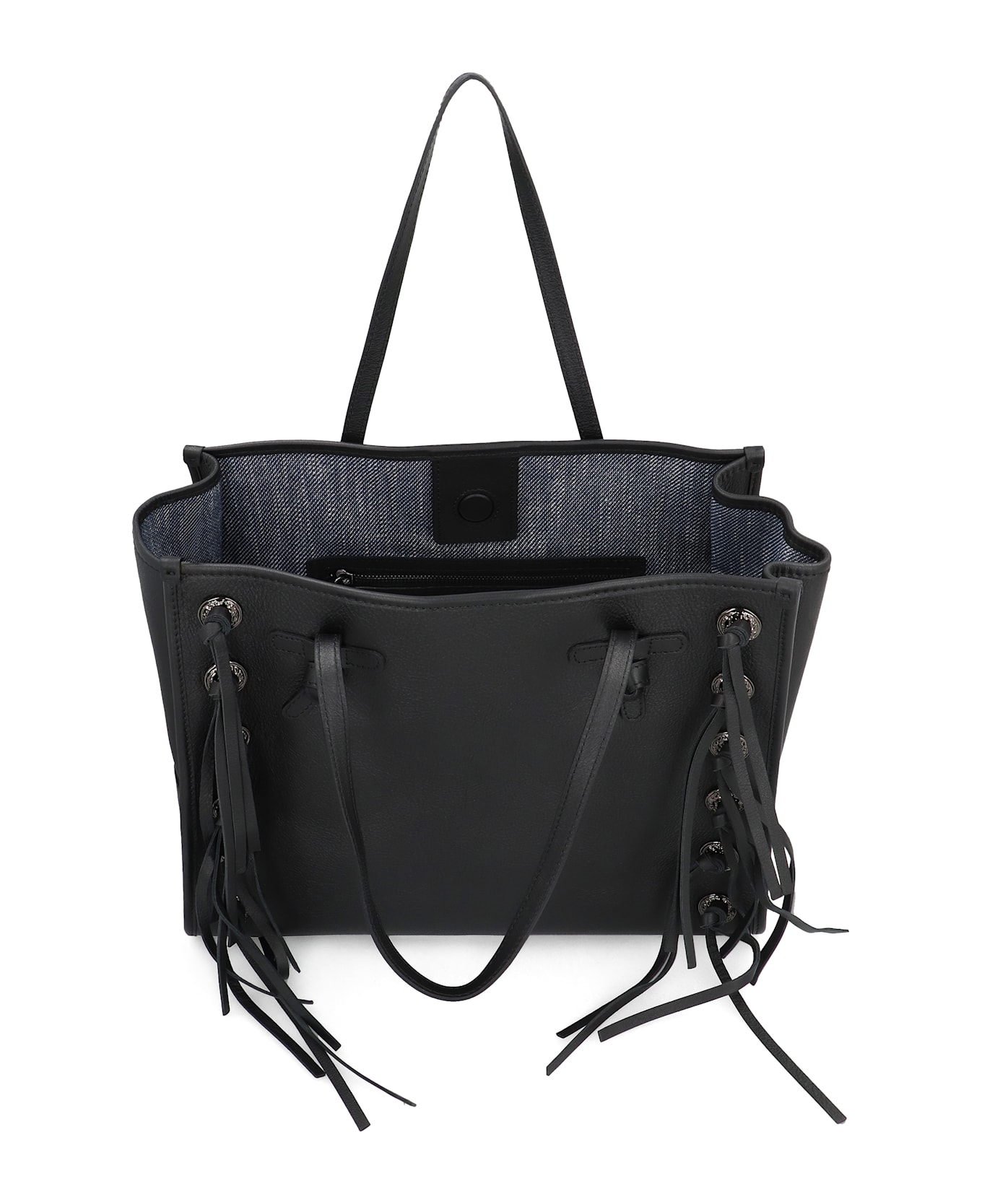 Gianni Chiarini Marcella Leather Tote - black