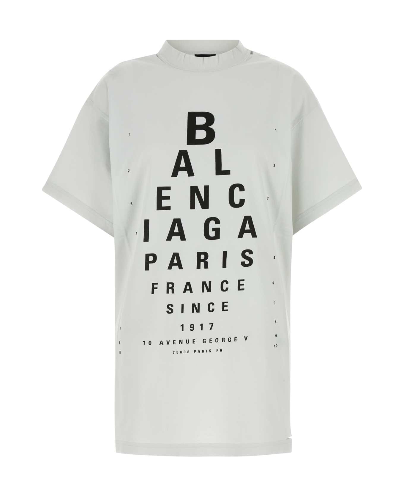 Balenciaga Chalk Coton Oversize Shirt - DIRTYWHITEBLACK