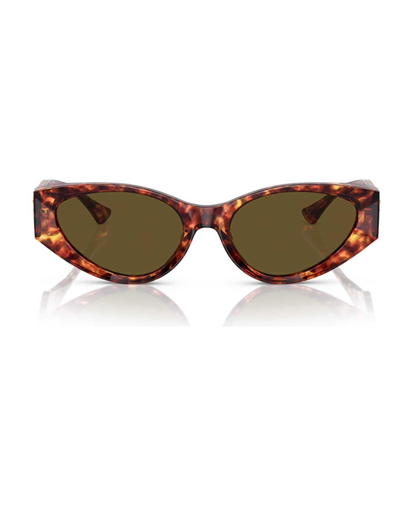 Versace Eyewear Ve4454 Havana Sunglasses - Havana