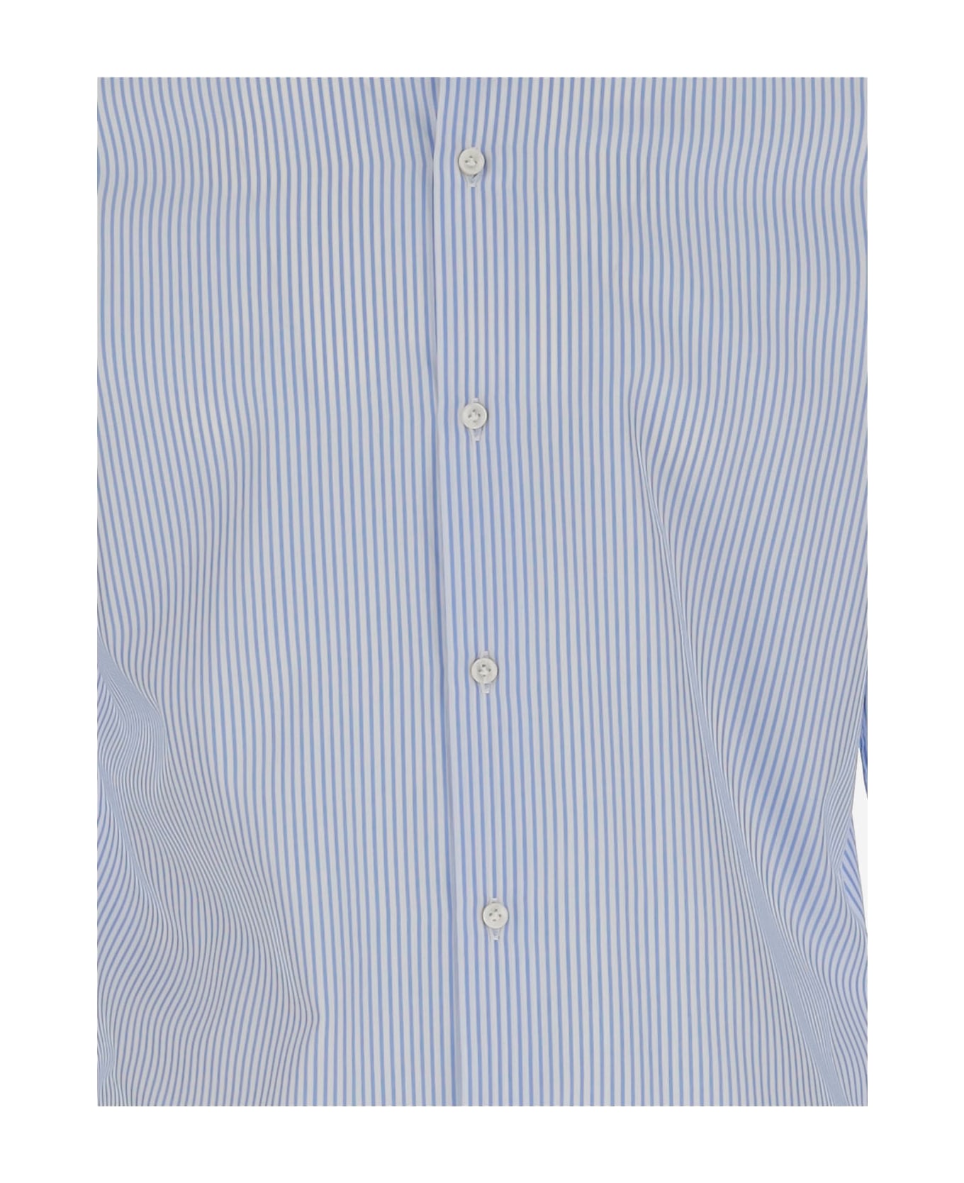 Brian Dales Classic Cotton Shirt - Light Blue