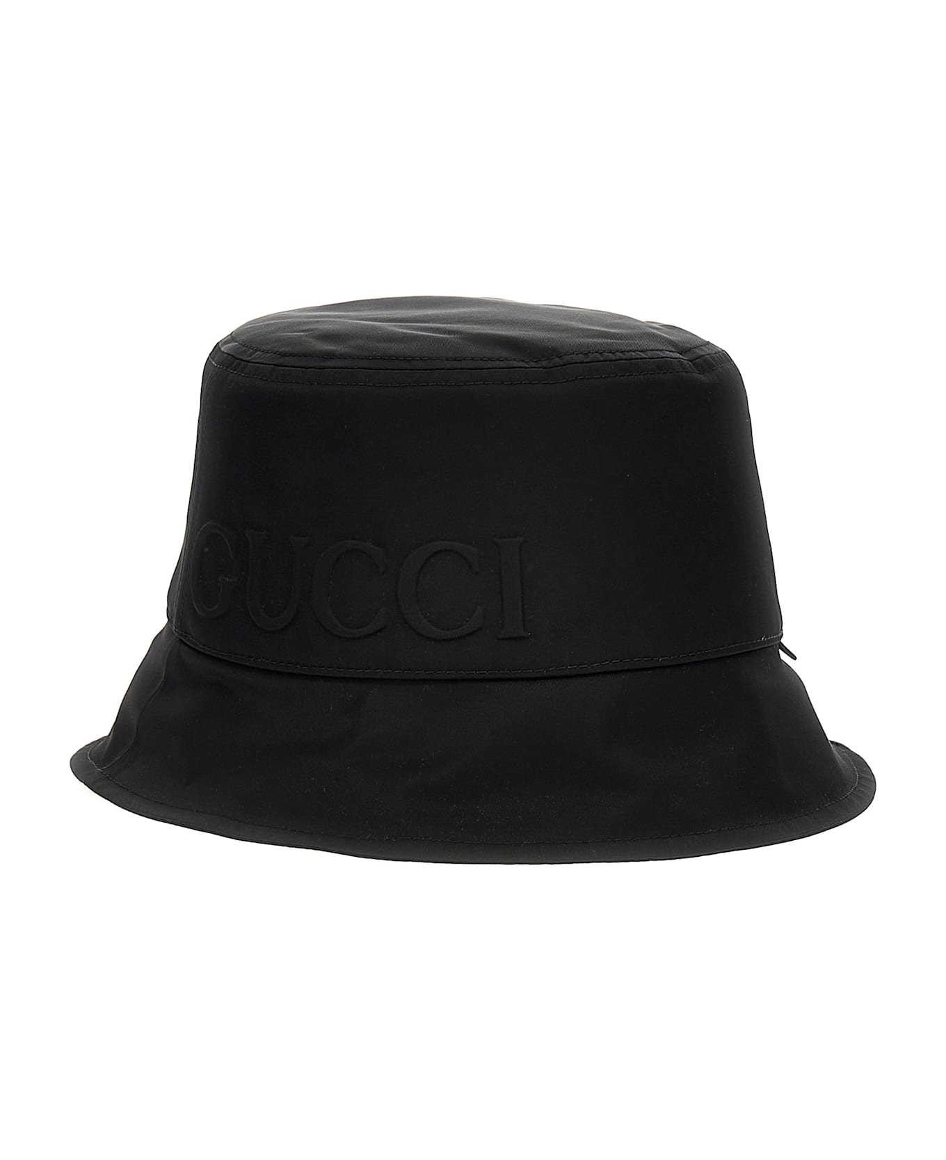 Gucci Logo Bucket Hat - Black