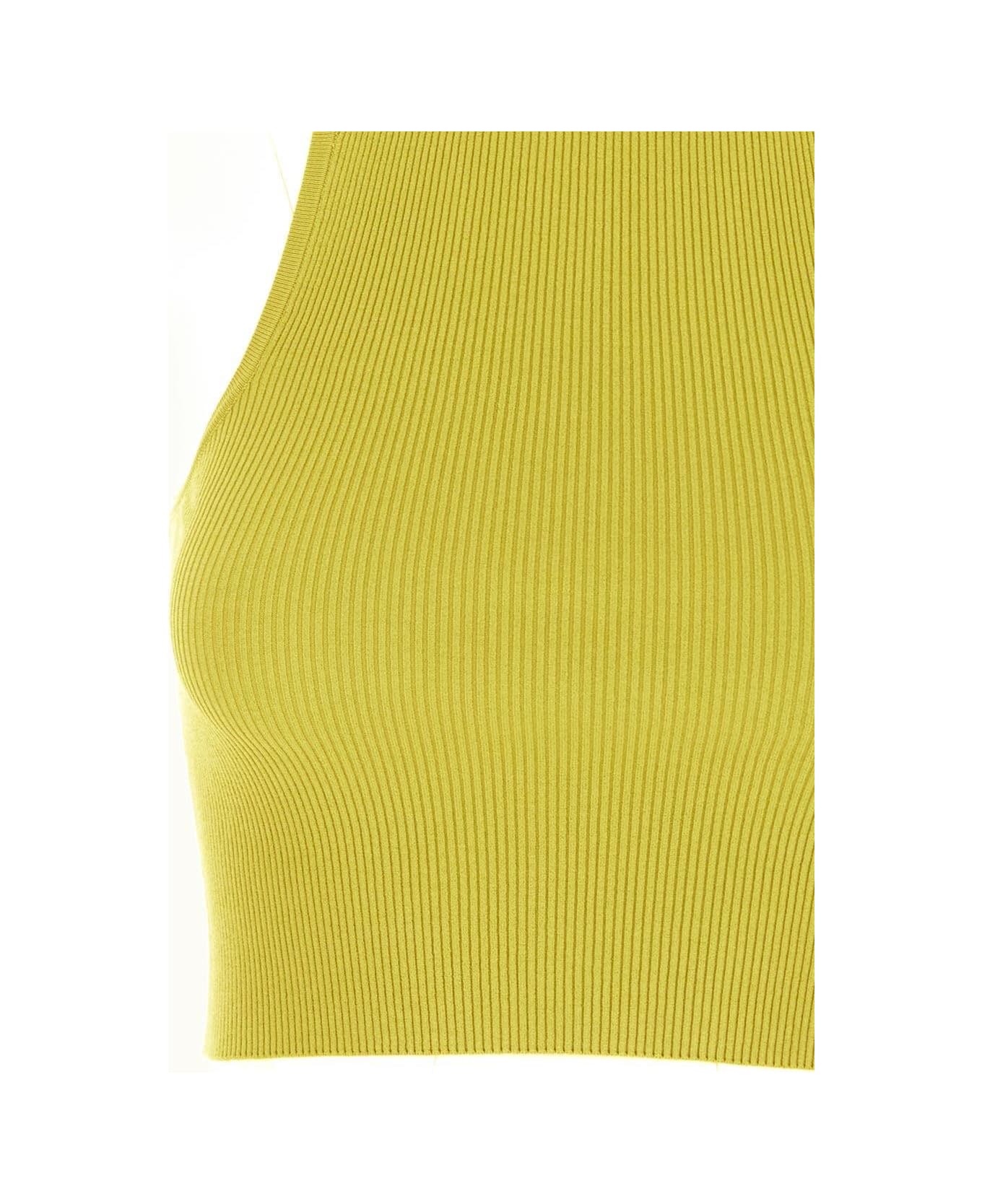 Max Mara Turku Knit Top - Yellow