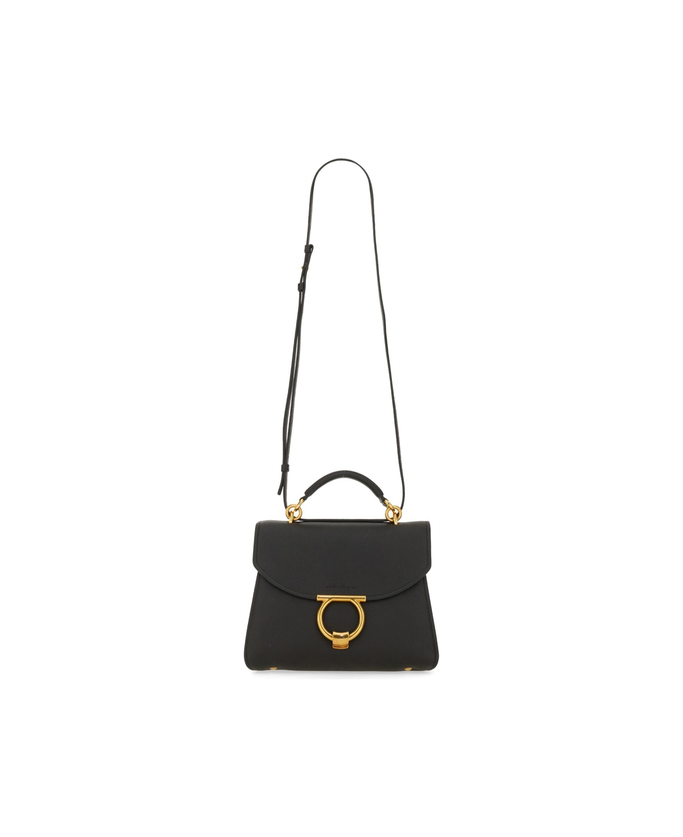 トートバッグ FERRAGAMO SS25 MINI HOOKS HANDBAG (720168 21H493032) Ferragamo Mini Hooks Handbag | italist