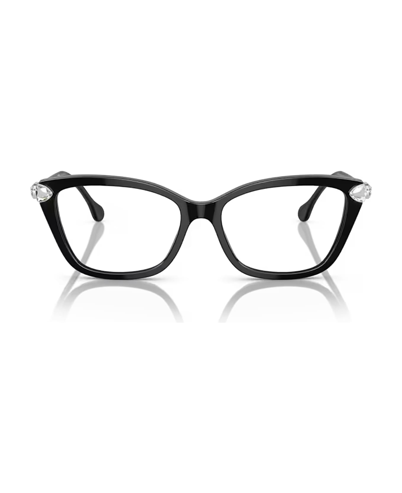 Swarovski Sk2011 Black Glasses - Black