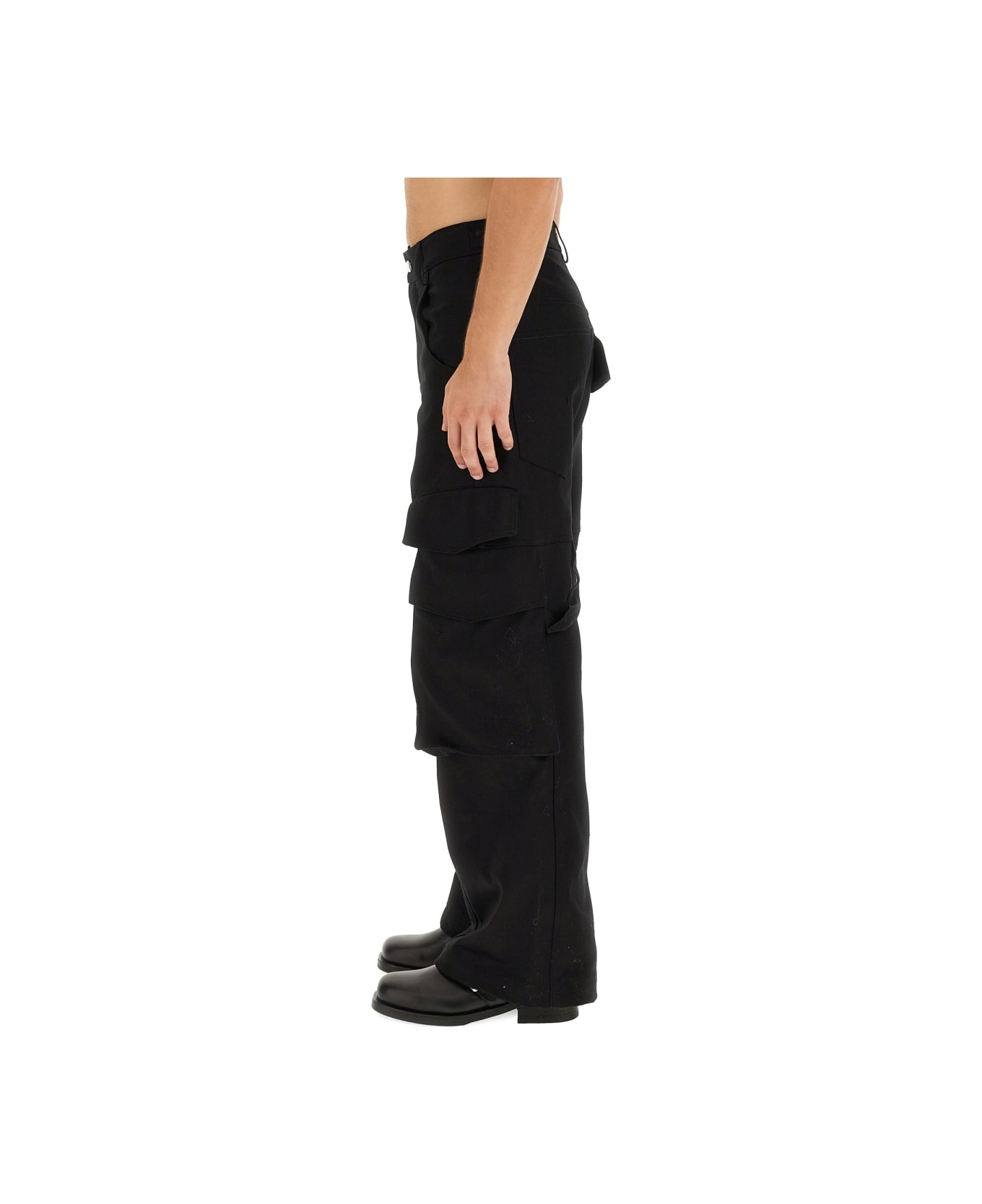 GCDS Ultracargo Pants - BLACK