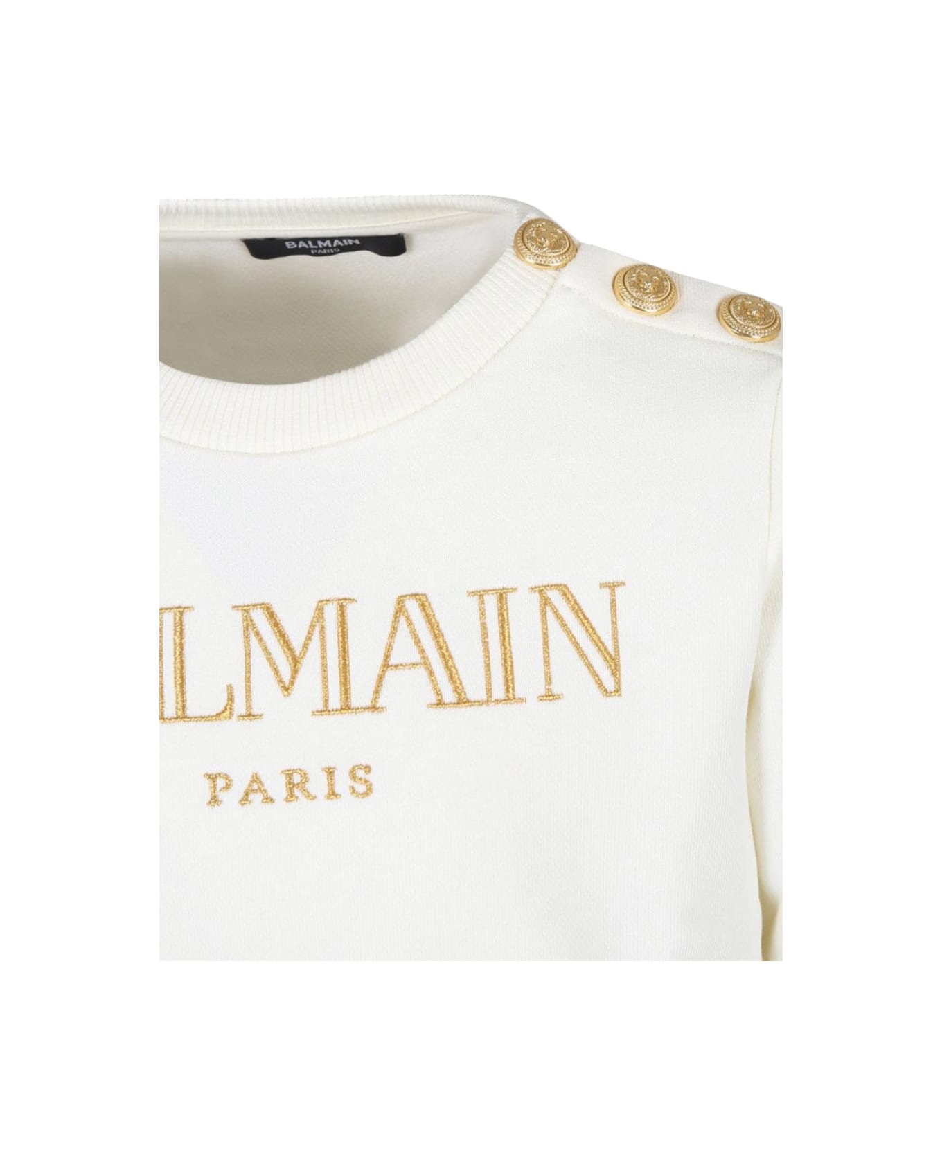 Balmain Sweatshirts - IVORY