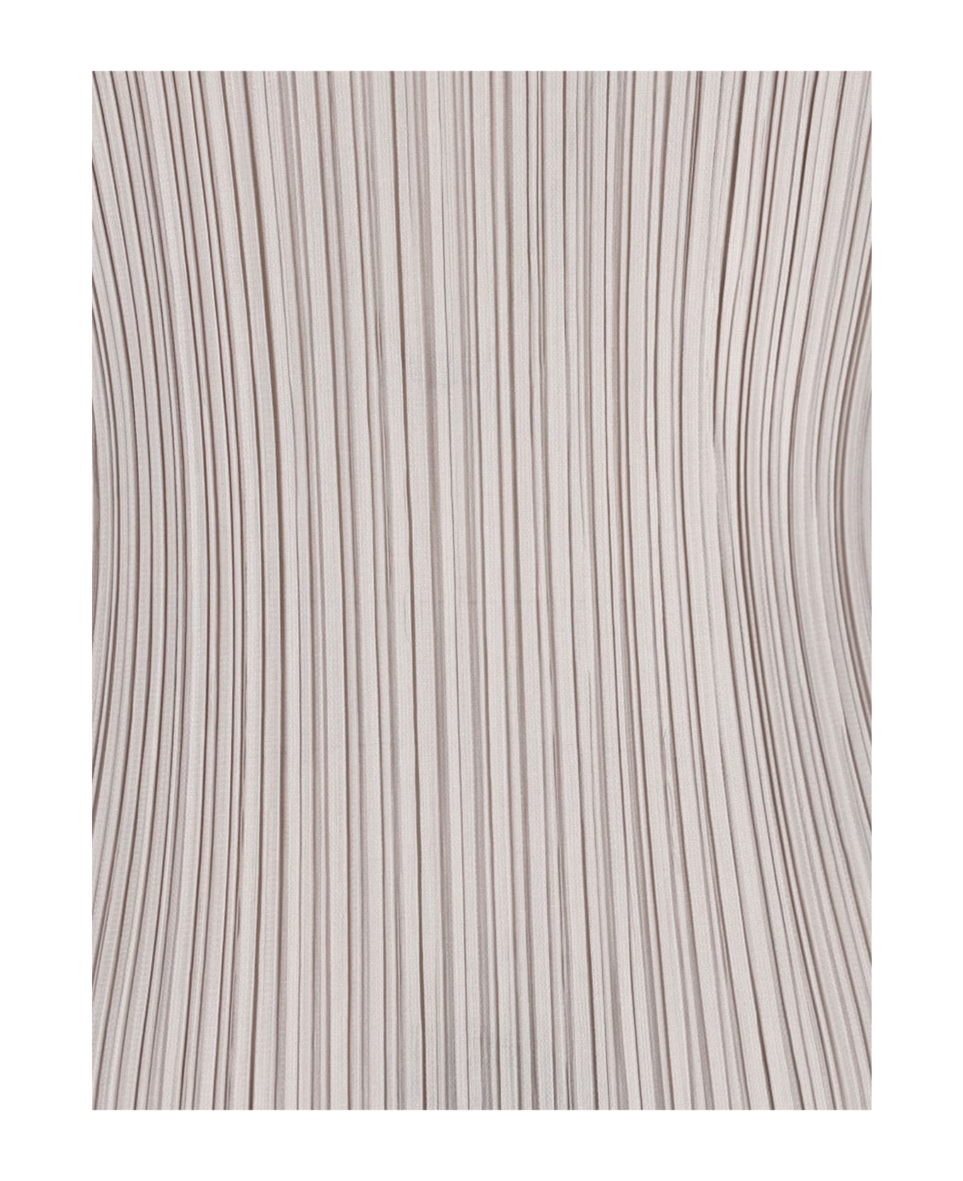 Pleats Please Issey Miyake Pleated Midi Dress - Beige