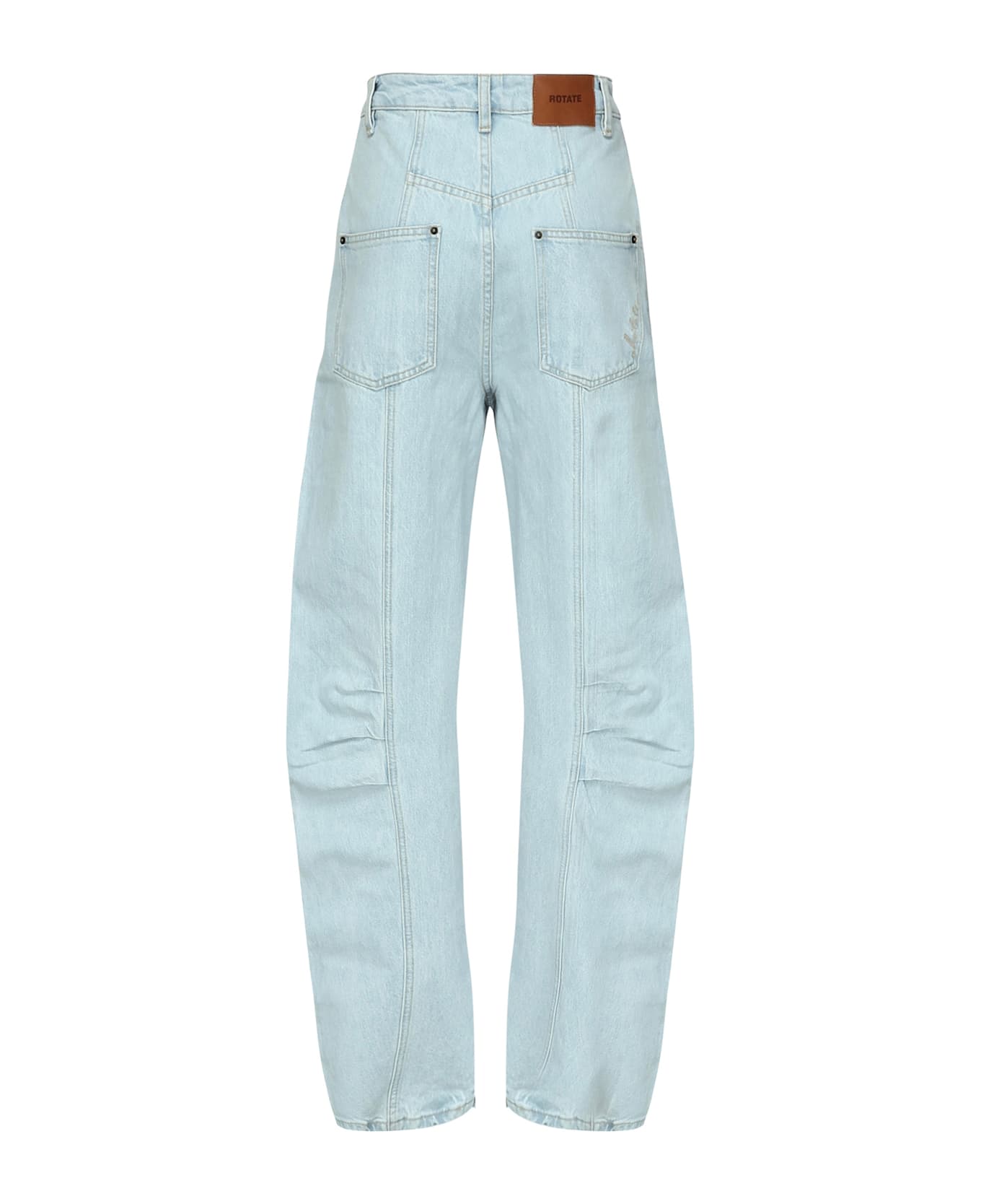 Rotate by Birger Christensen Cargo Jeans - Blue