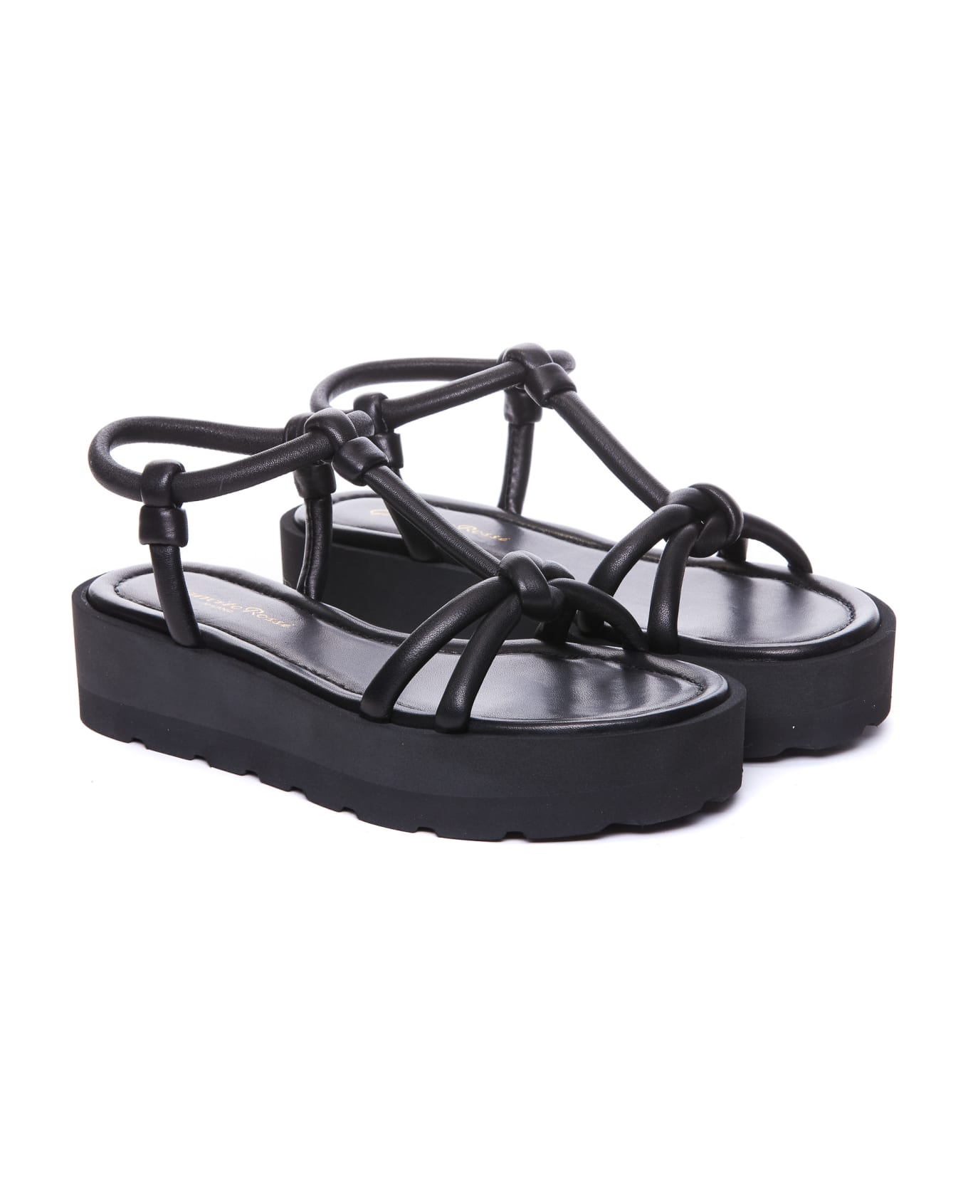 Gianvito Rossi Platform Sandals - Black