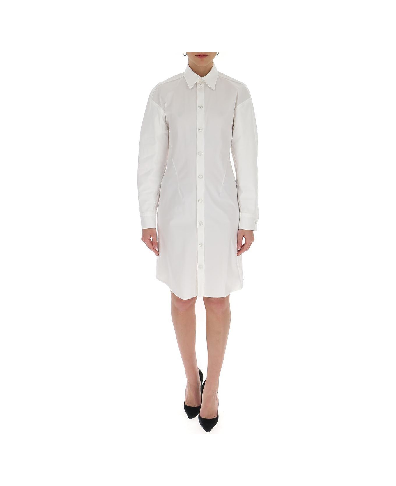Bottega Veneta Shirt Dress - WHITE シャツ